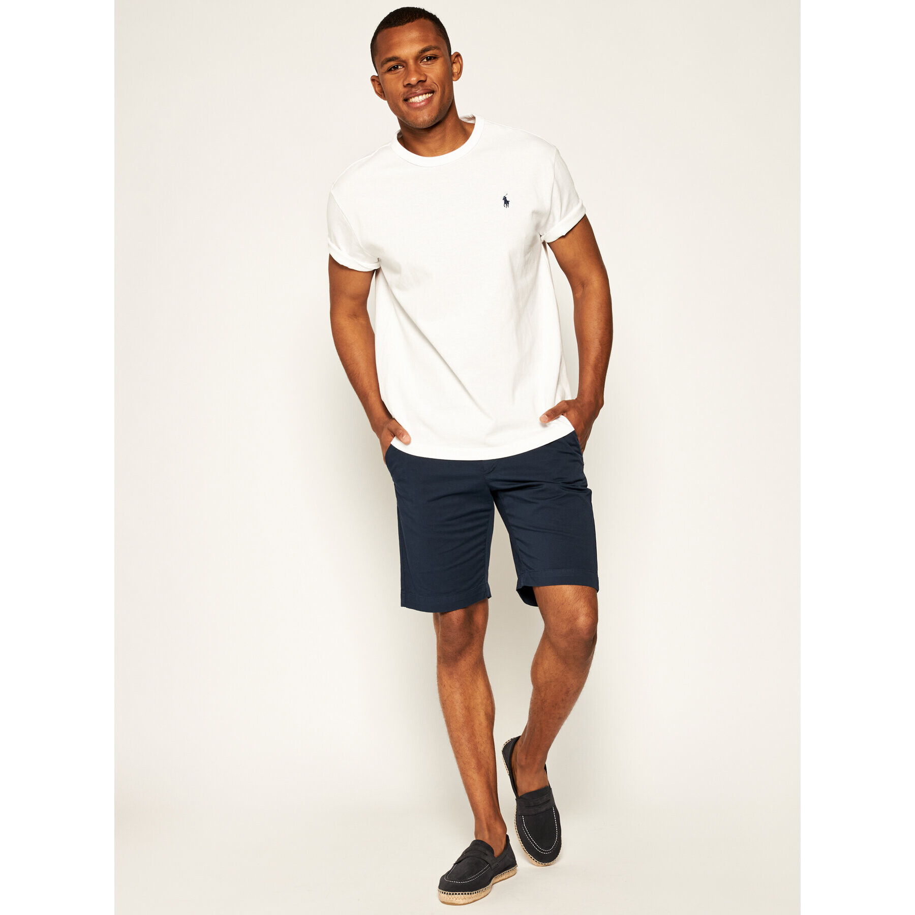 Polo Ralph Lauren Тишърт Classics 710811284002 Бял Regular Fit - Pepit.bg