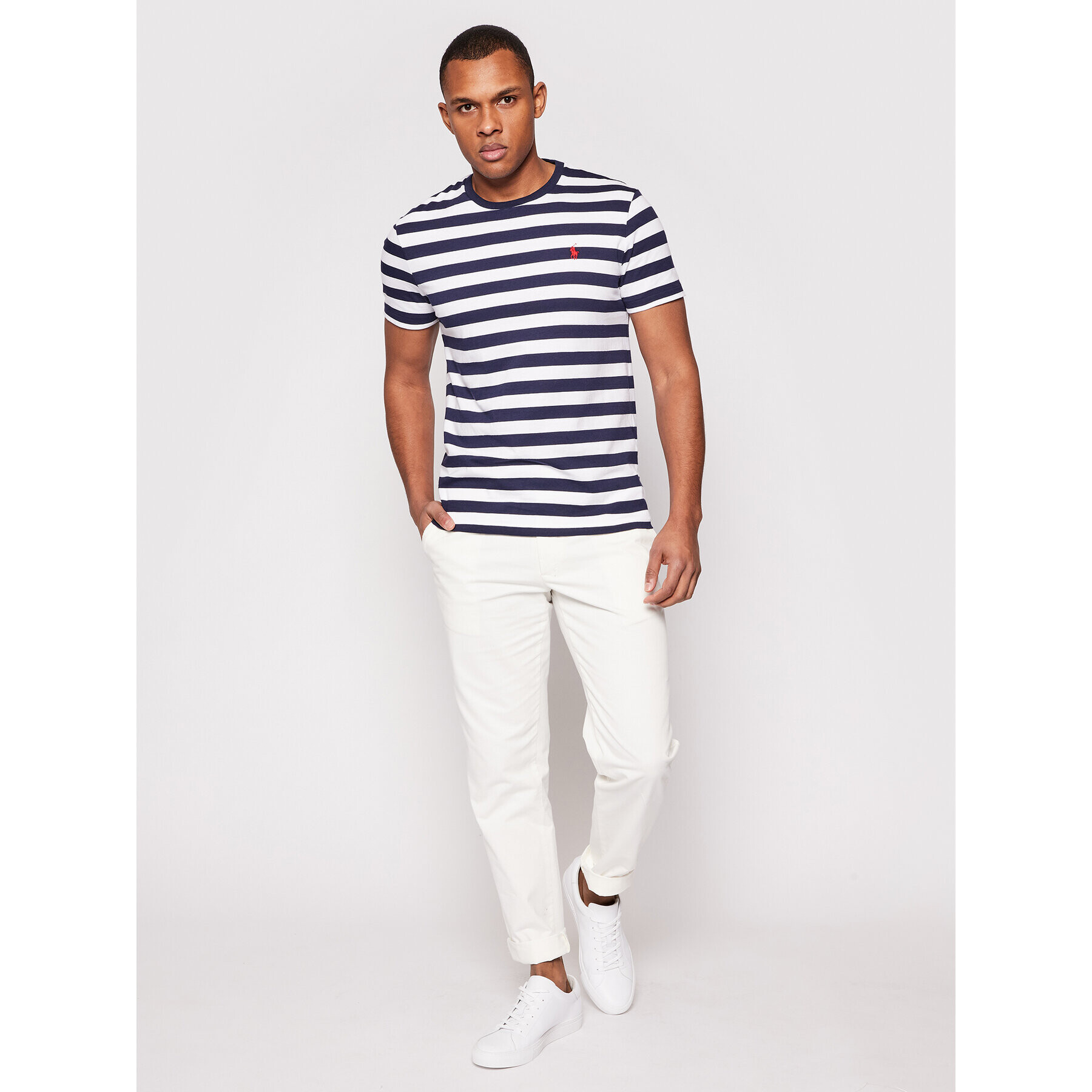 Polo Ralph Lauren Тишърт Classics 710823560001 Цветен Custom Slim Fit - Pepit.bg