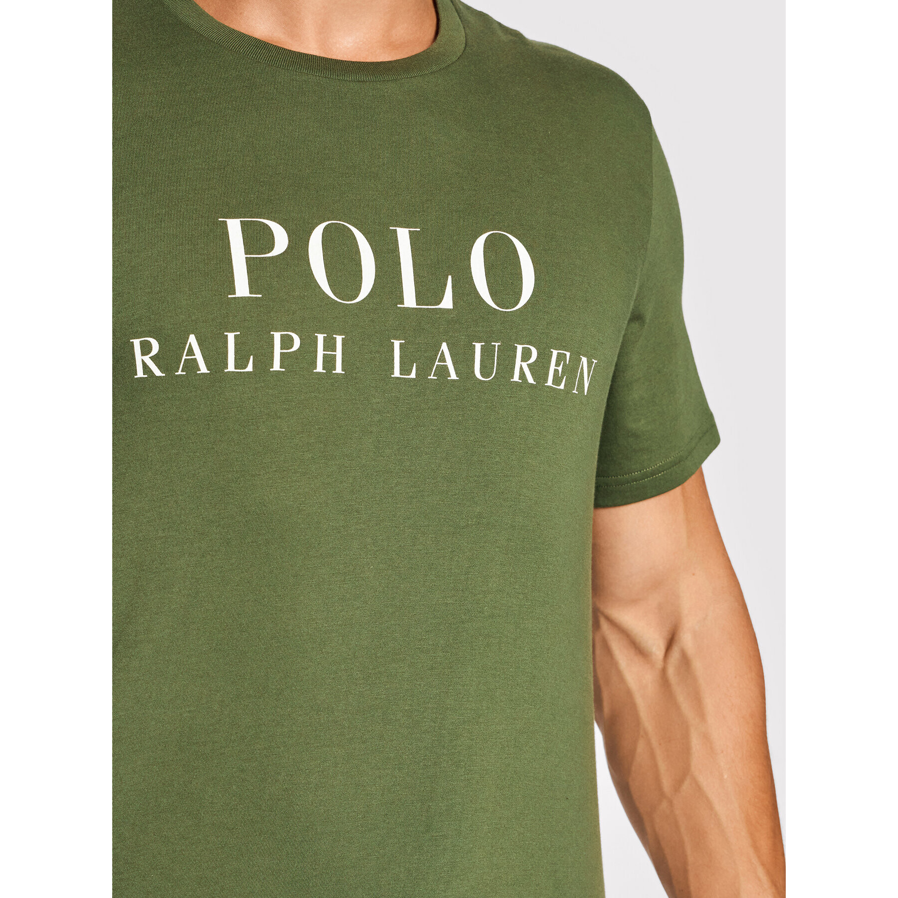 Polo Ralph Lauren Тишърт Crw 714830278011 Зелен Regular Fit - Pepit.bg