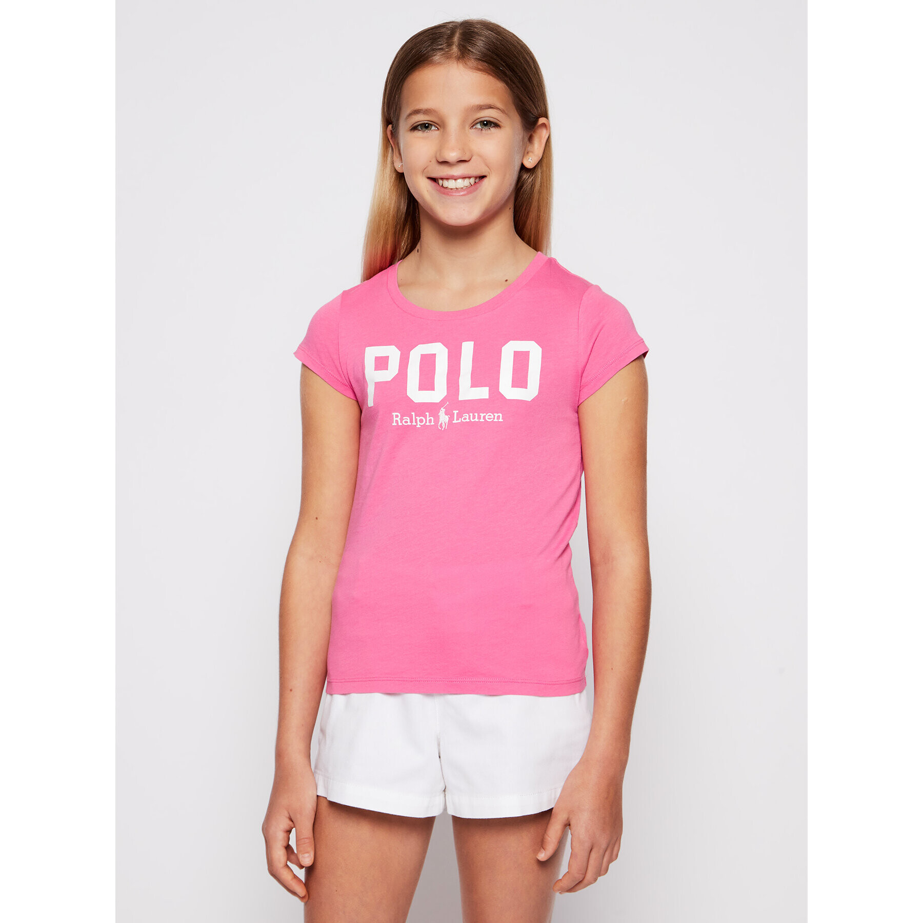 Polo Ralph Lauren Тишърт Icon 313793933 Розов Regular Fit - Pepit.bg