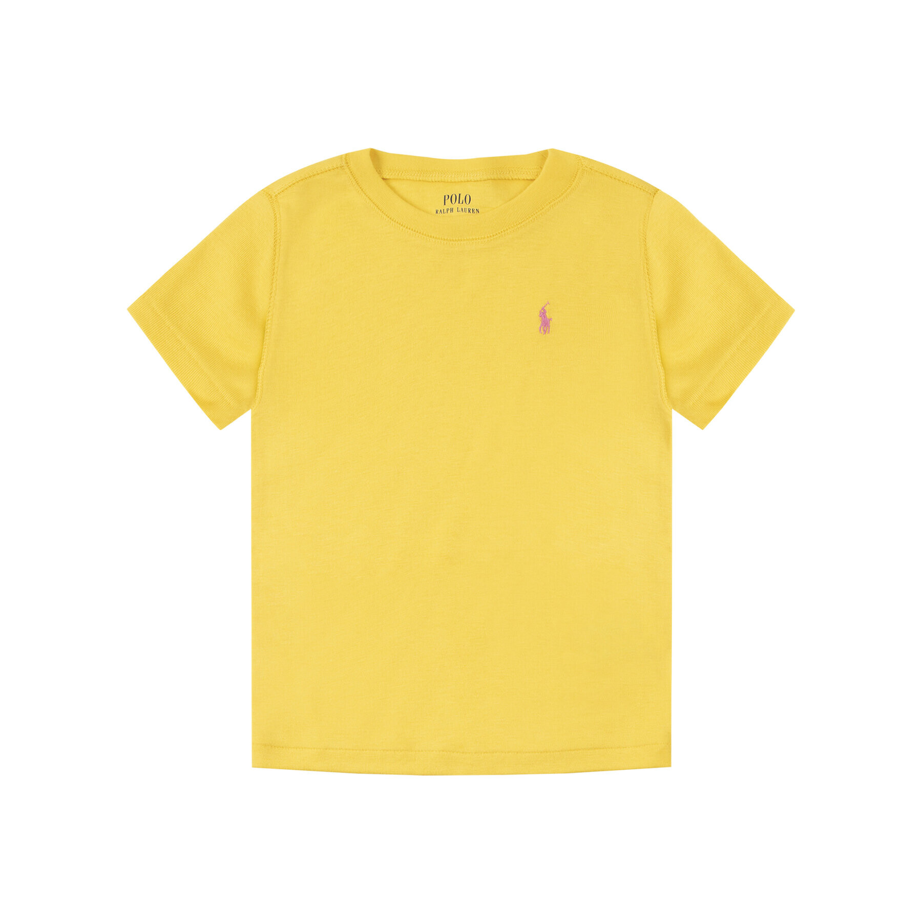 Polo Ralph Lauren Тишърт Spring I 312698703 Жълт Regular Fit - Pepit.bg