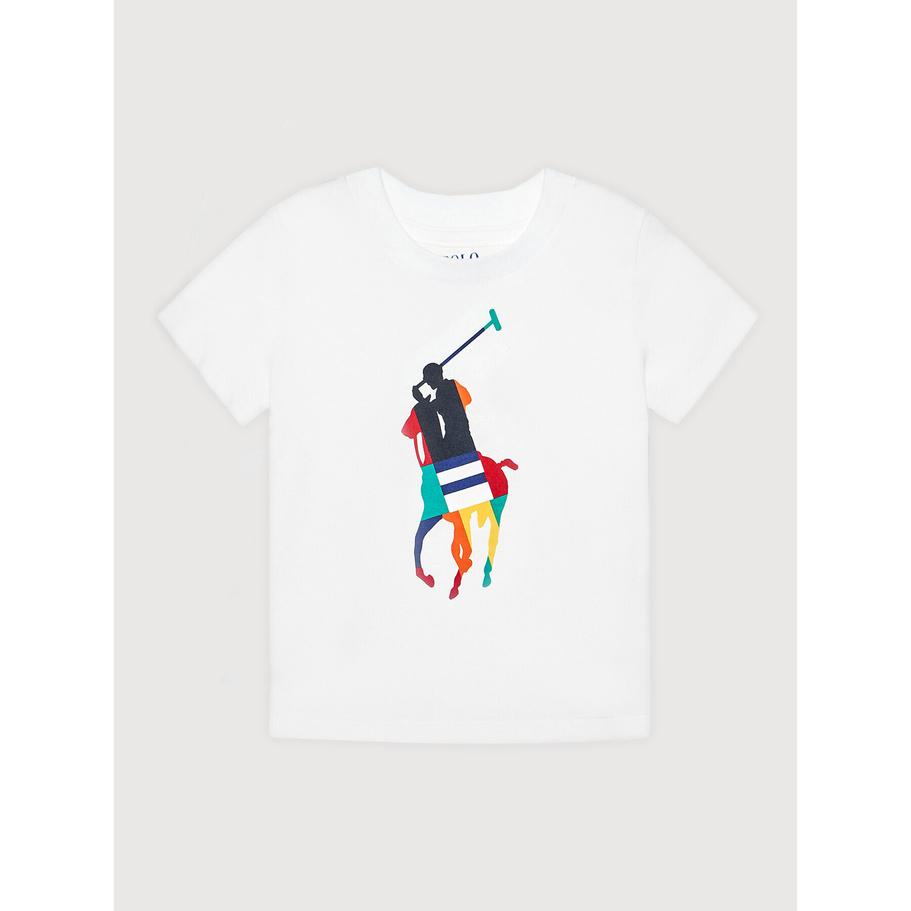 Polo Ralph Lauren Тишърт Ss Cn 322844817001 Бял Regular Fit - Pepit.bg