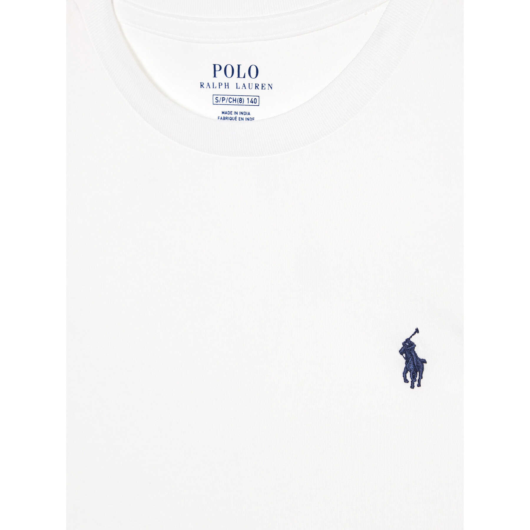 Polo Ralph Lauren Тишърт Ss Cn 323832904035 Бял Regular Fit - Pepit.bg