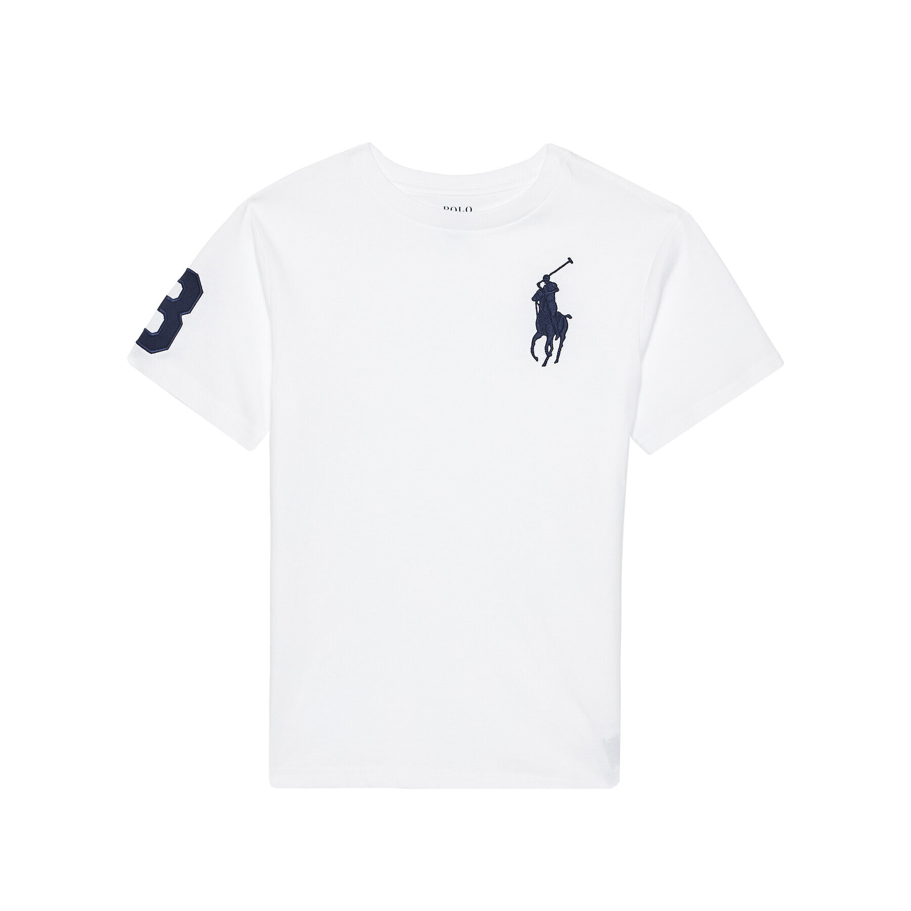 Polo Ralph Lauren Тишърт Ss Cn 323832907017 Бял Regular Fit - Pepit.bg