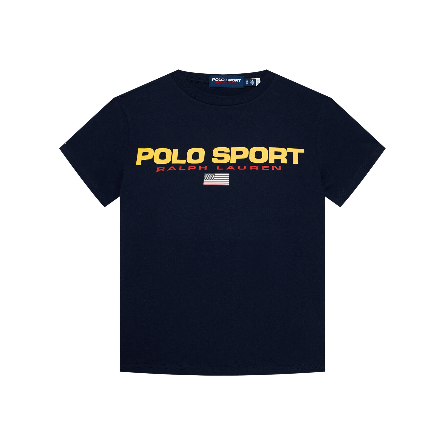 Polo Ralph Lauren Тишърт Ss Cn 323837629001 Тъмносин Regular Fit - Pepit.bg