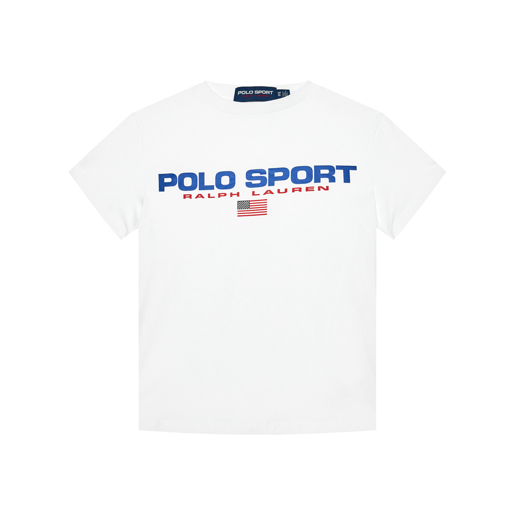 Polo Ralph Lauren Тишърт Ss Cn 323837629002 Бял Regular Fit - Pepit.bg