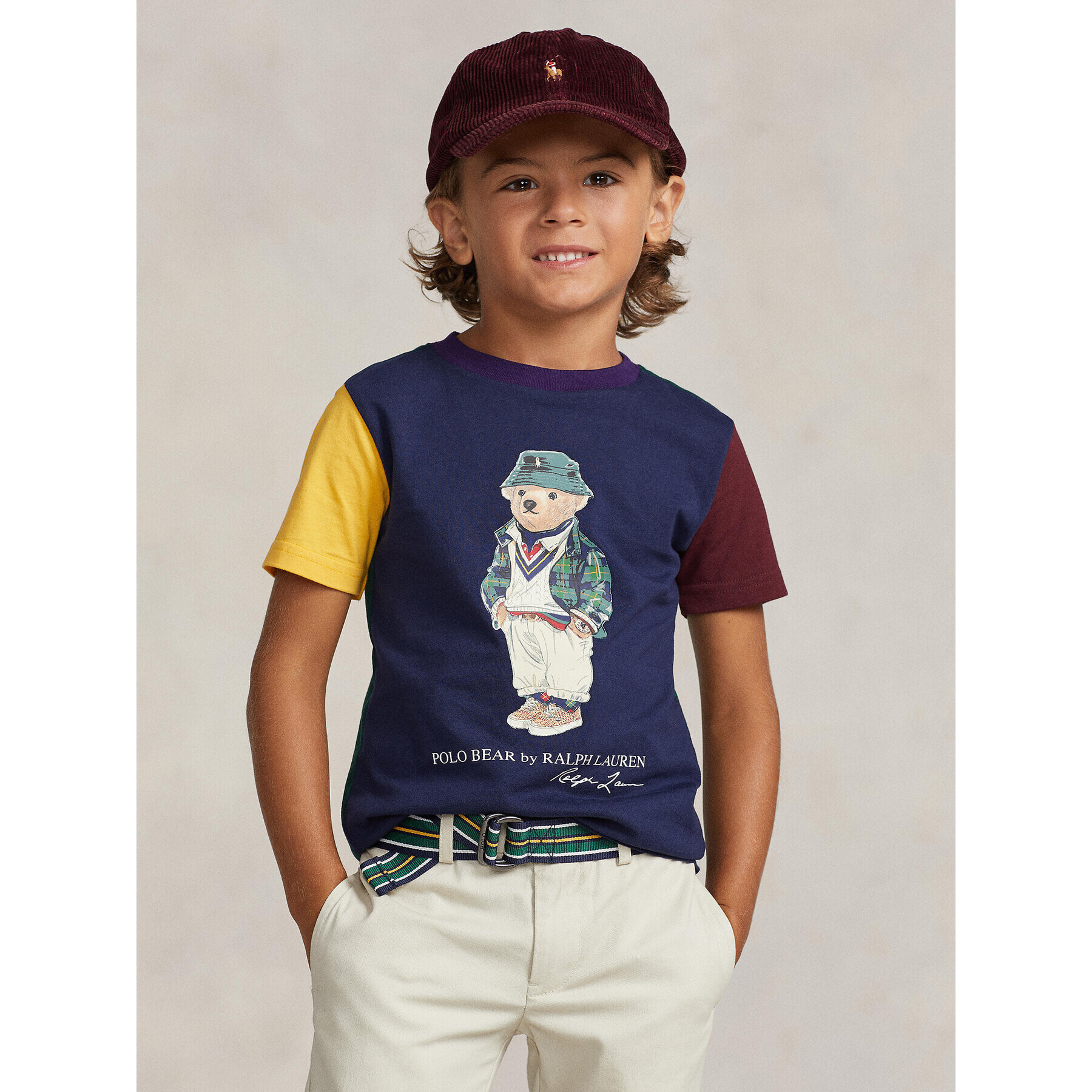 Polo Ralph Lauren Тишърт Ss Cn Fun Te 322905258002 Тъмносин Regular Fit - Pepit.bg