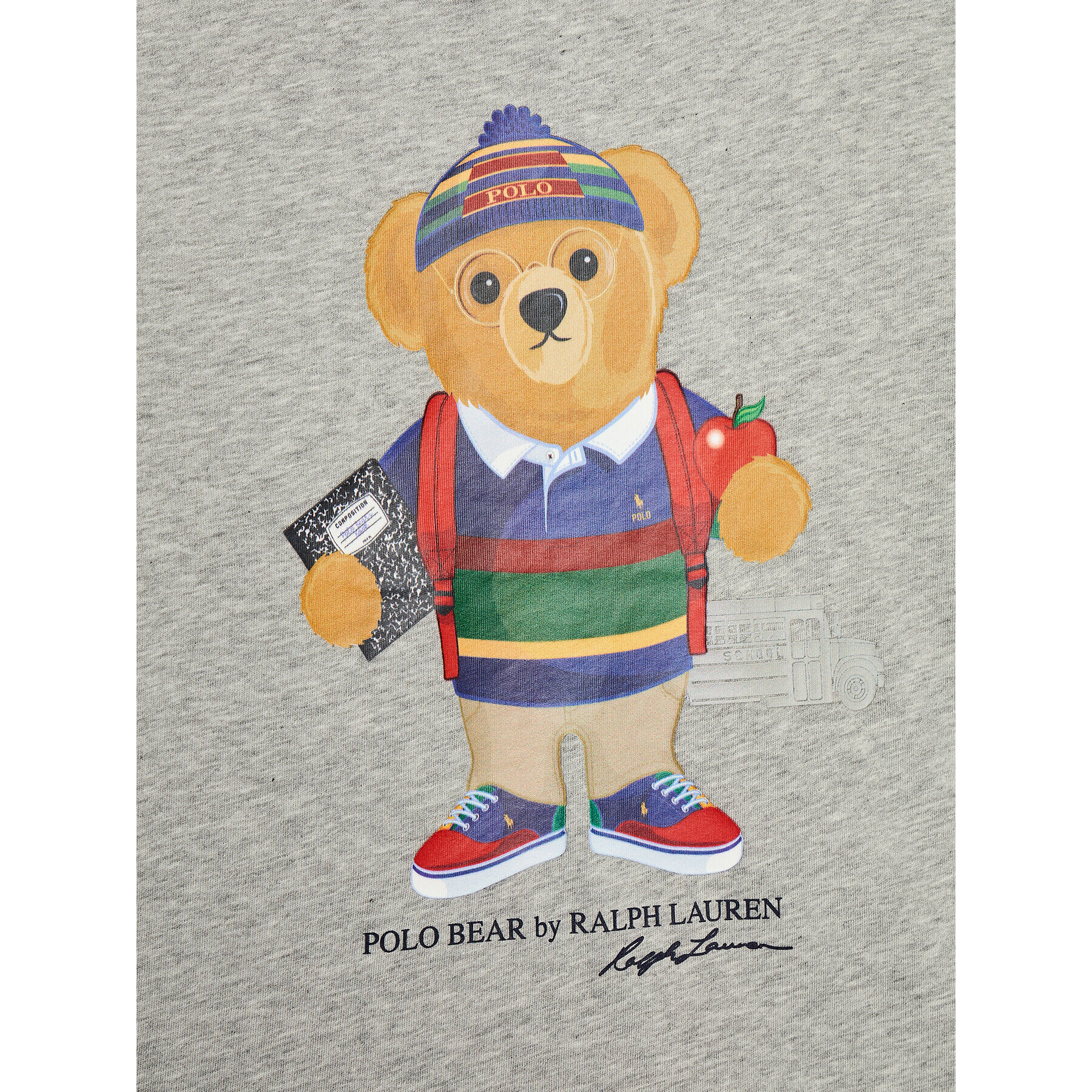Polo Ralph Lauren Тишърт Sscn 323867158130 Сив Regular Fit - Pepit.bg