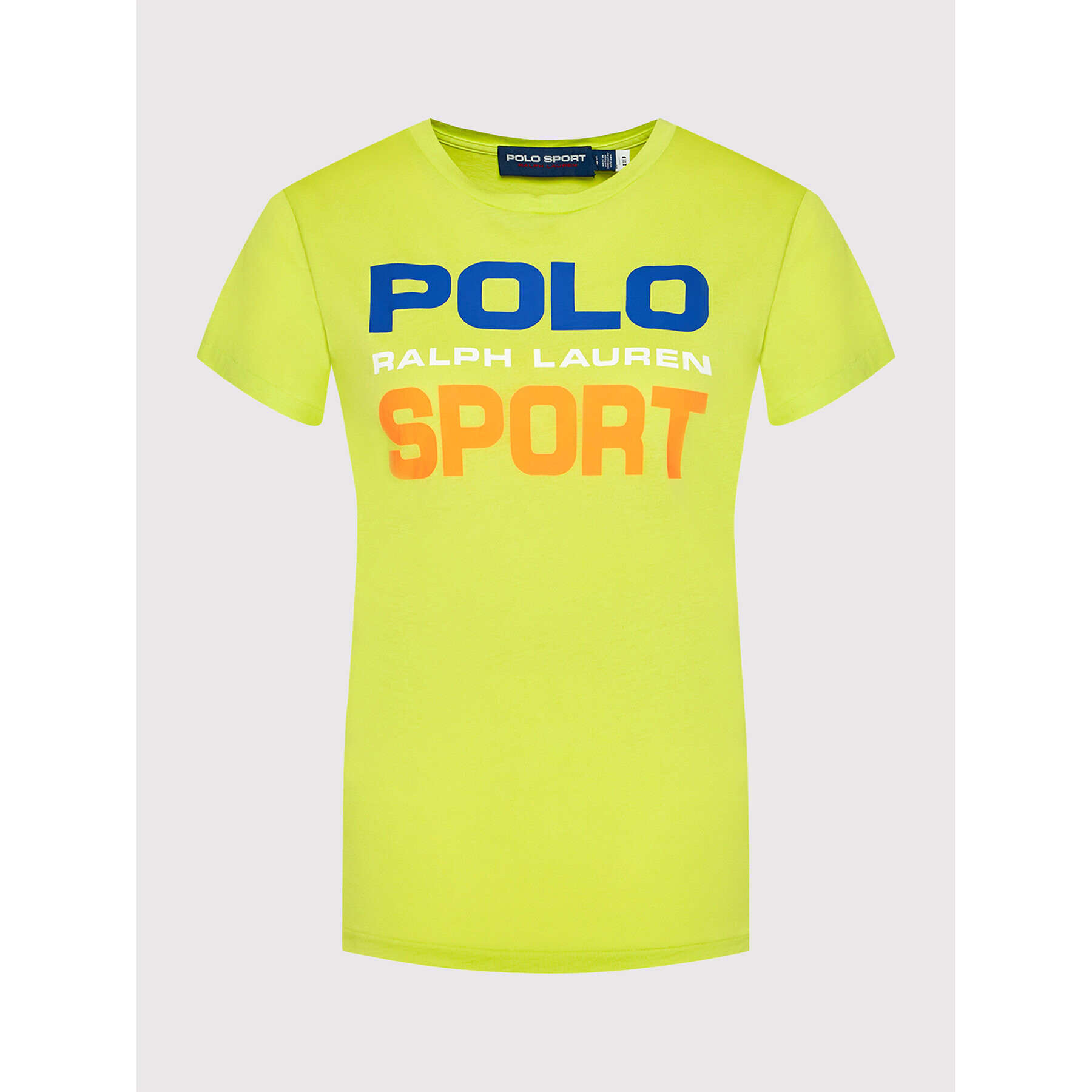 Polo Ralph Lauren Тишърт Ssl 211838079006 Зелен Regular Fit - Pepit.bg