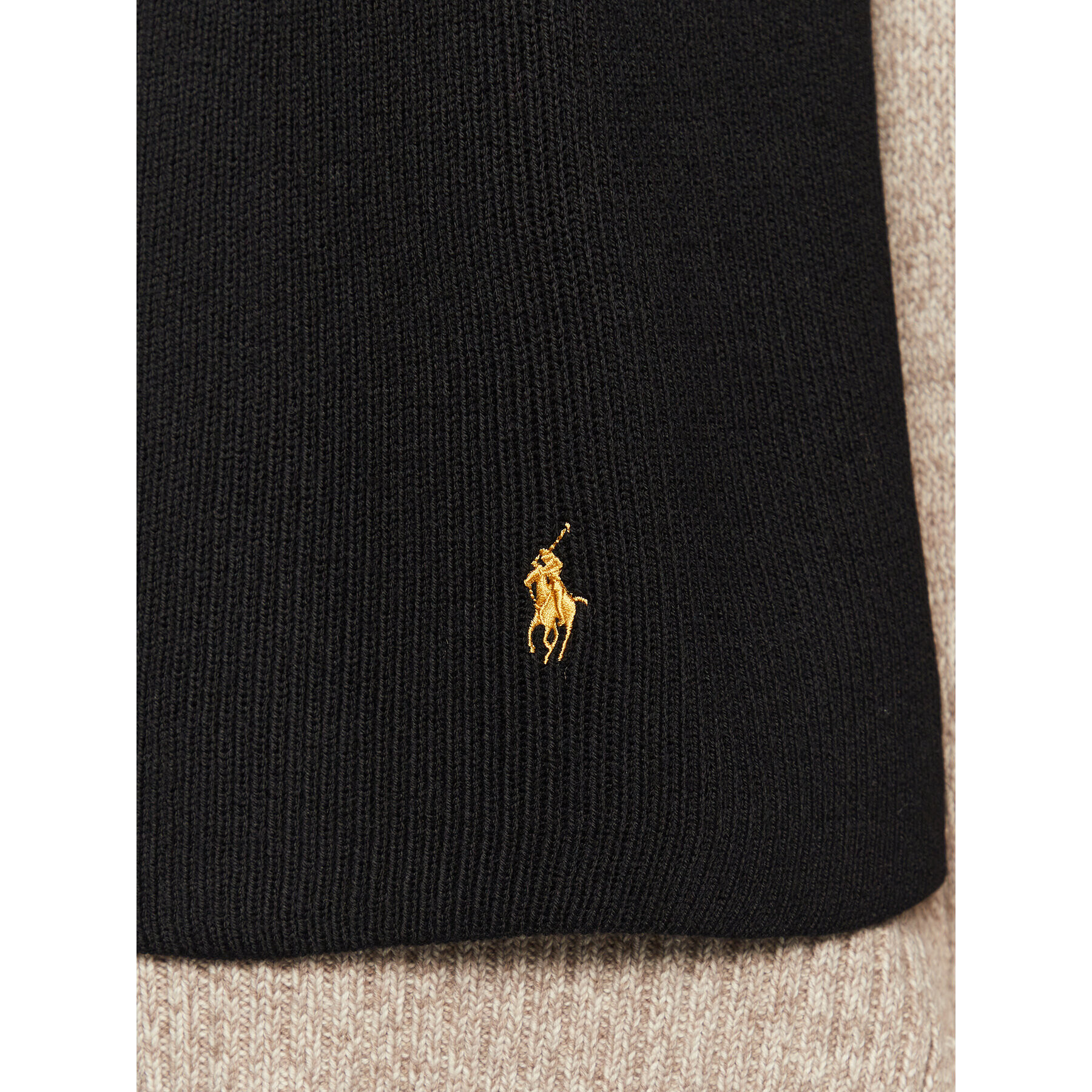 Polo Ralph Lauren Зимен шал 710886136008 Черен - Pepit.bg