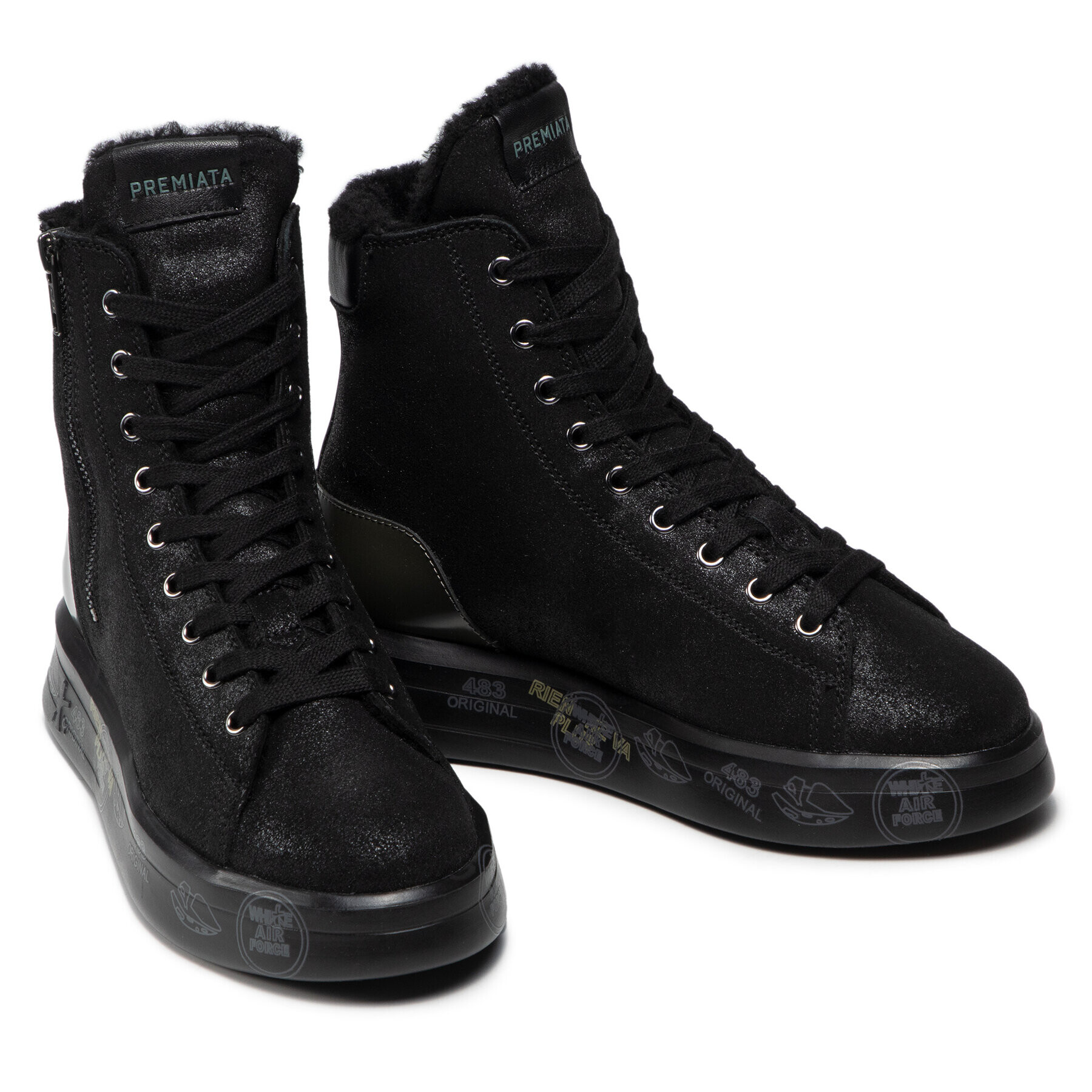 Premiata Боти Edith 5075 Черен - Pepit.bg