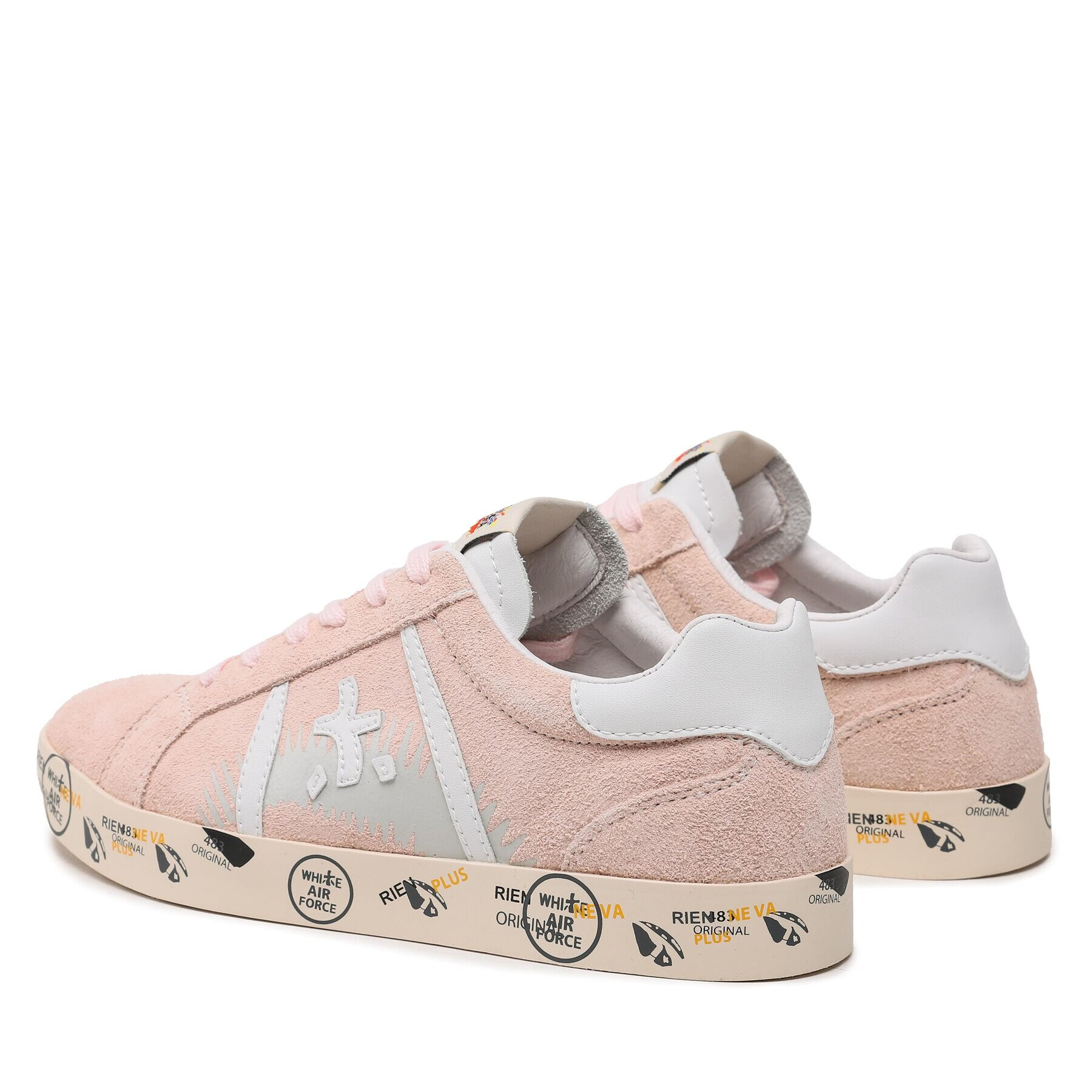 Premiata Сникърси Andy 18179349 Розов - Pepit.bg