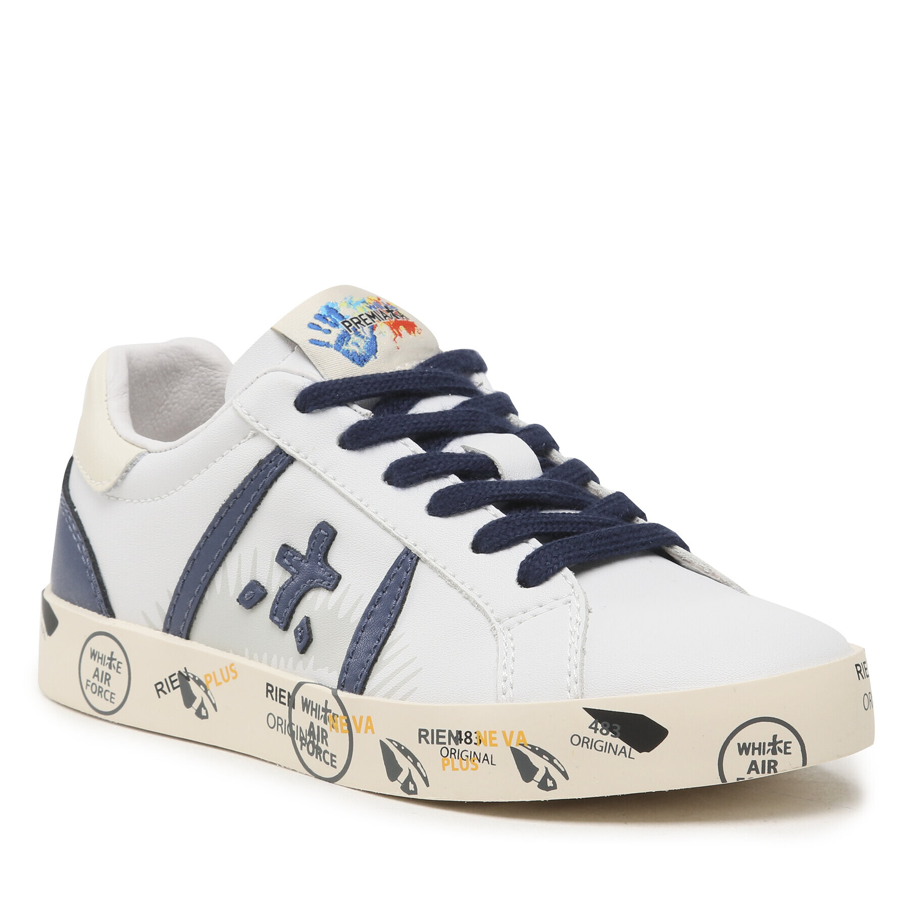 Premiata Сникърси Andy 18179360 M Бял - Pepit.bg
