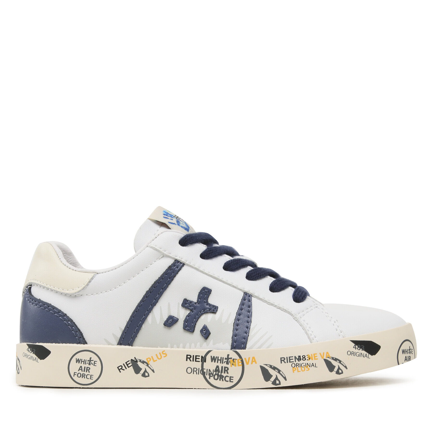 Premiata Сникърси Andy 18179360 M Бял - Pepit.bg