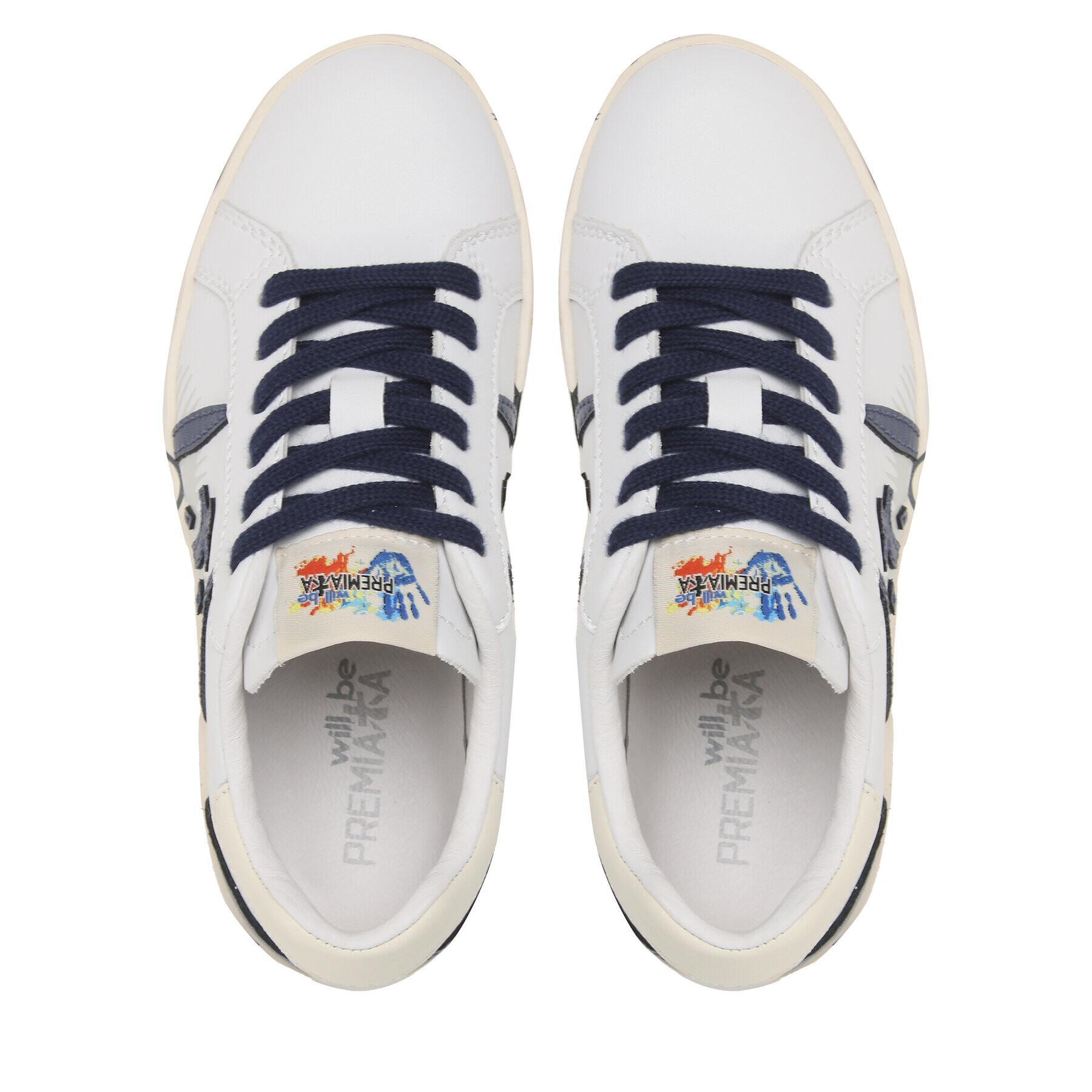 Premiata Сникърси Andy 18179360 M Бял - Pepit.bg