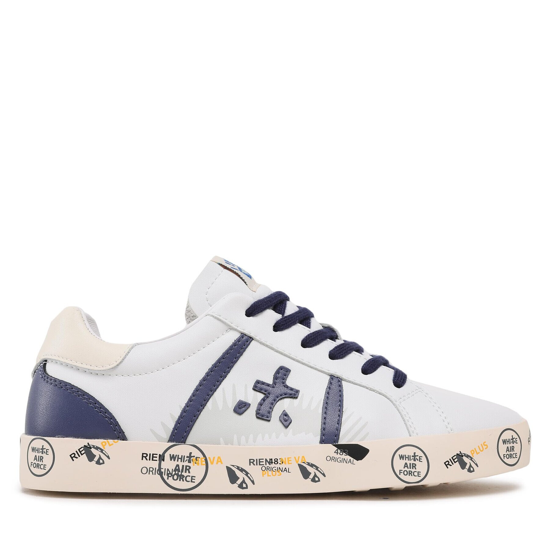 Premiata Сникърси Andy 18179360 S Бял - Pepit.bg