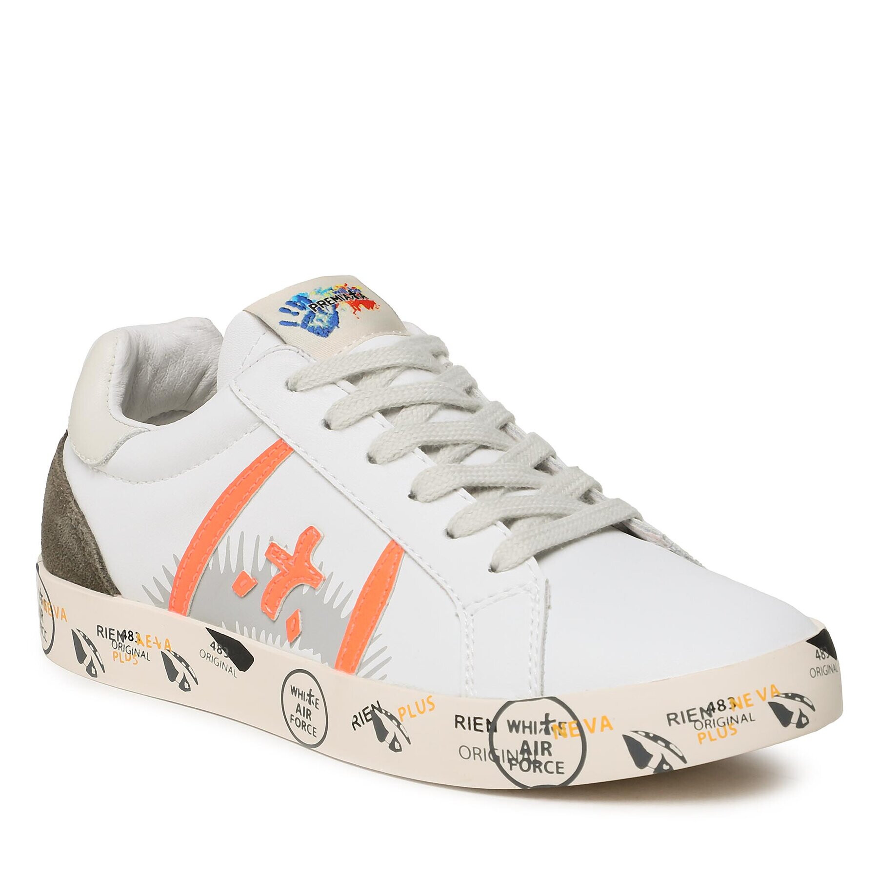 Premiata Сникърси Andy 185179334 M Бял - Pepit.bg