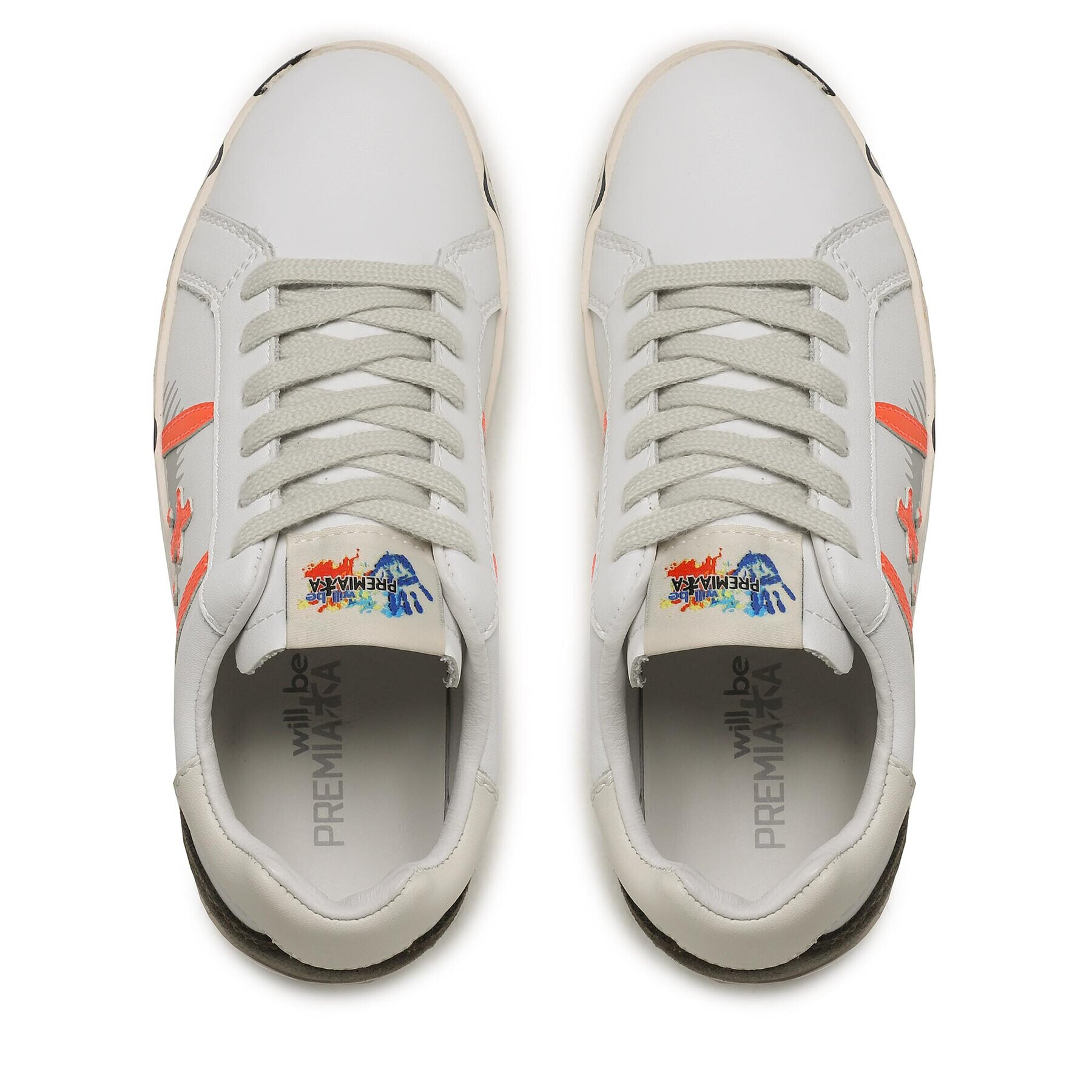 Premiata Сникърси Andy 185179334 M Бял - Pepit.bg