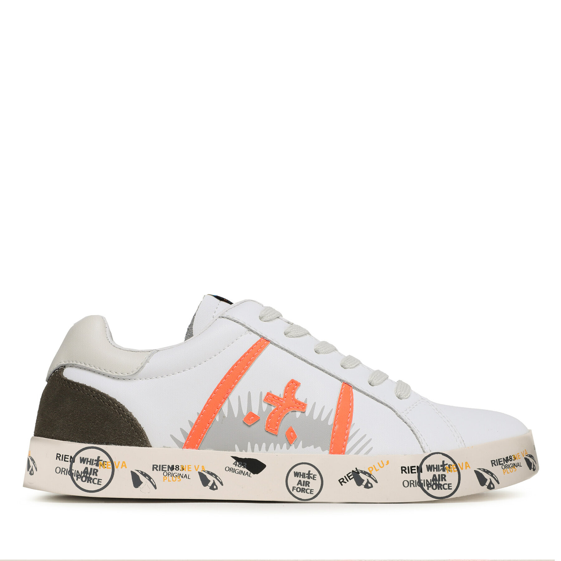 Premiata Сникърси Andy 185179334 S Бял - Pepit.bg