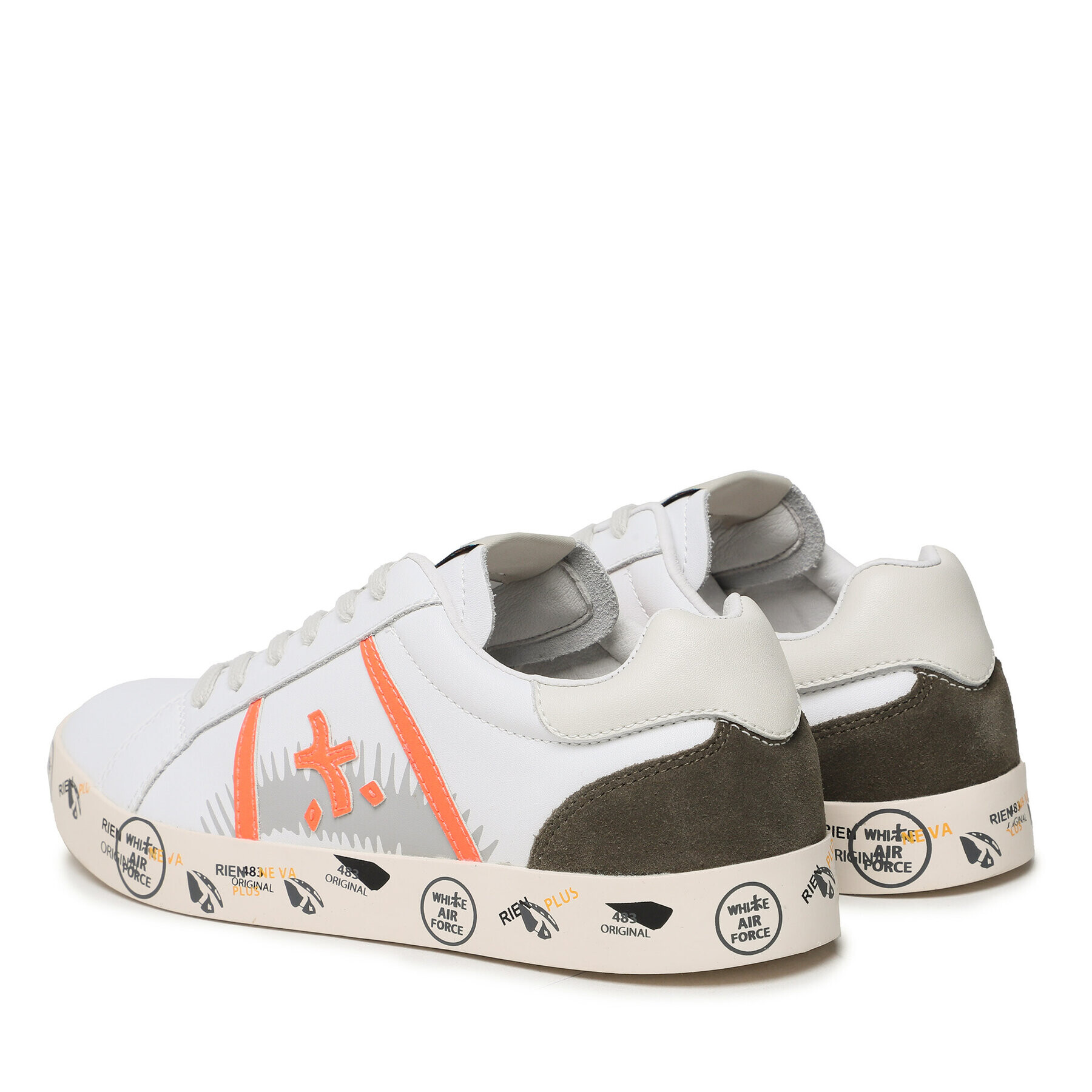 Premiata Сникърси Andy 185179334 S Бял - Pepit.bg