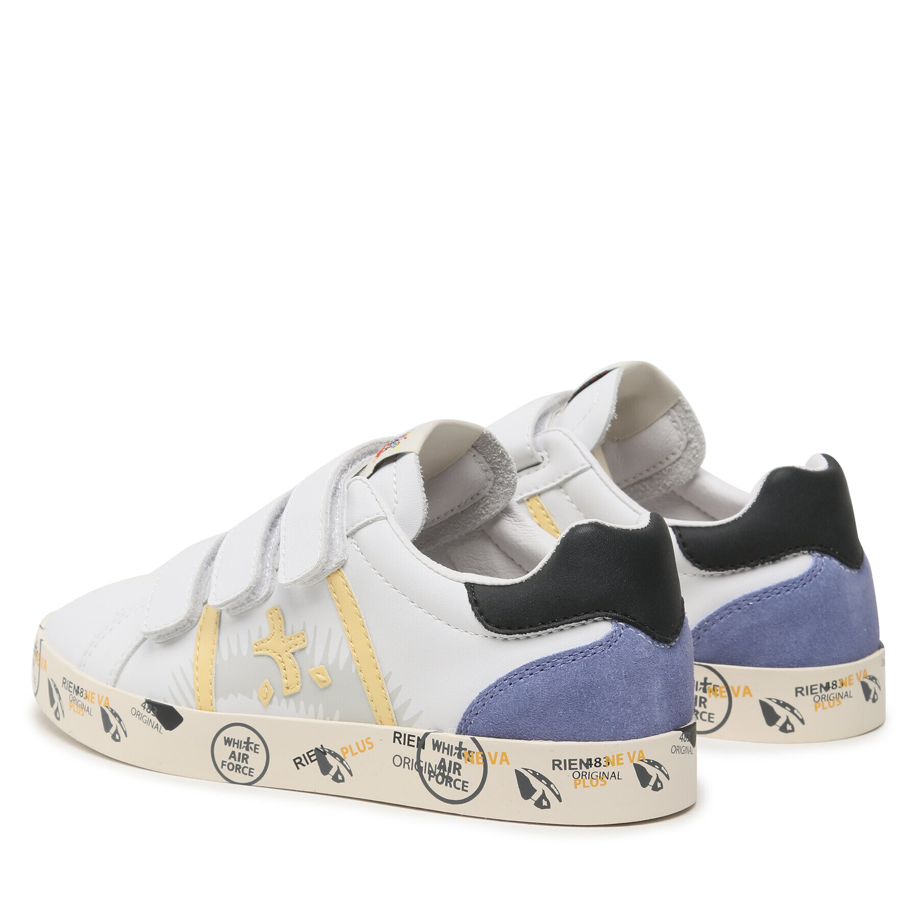 Premiata Сникърси Andy V 18209345 M Бял - Pepit.bg