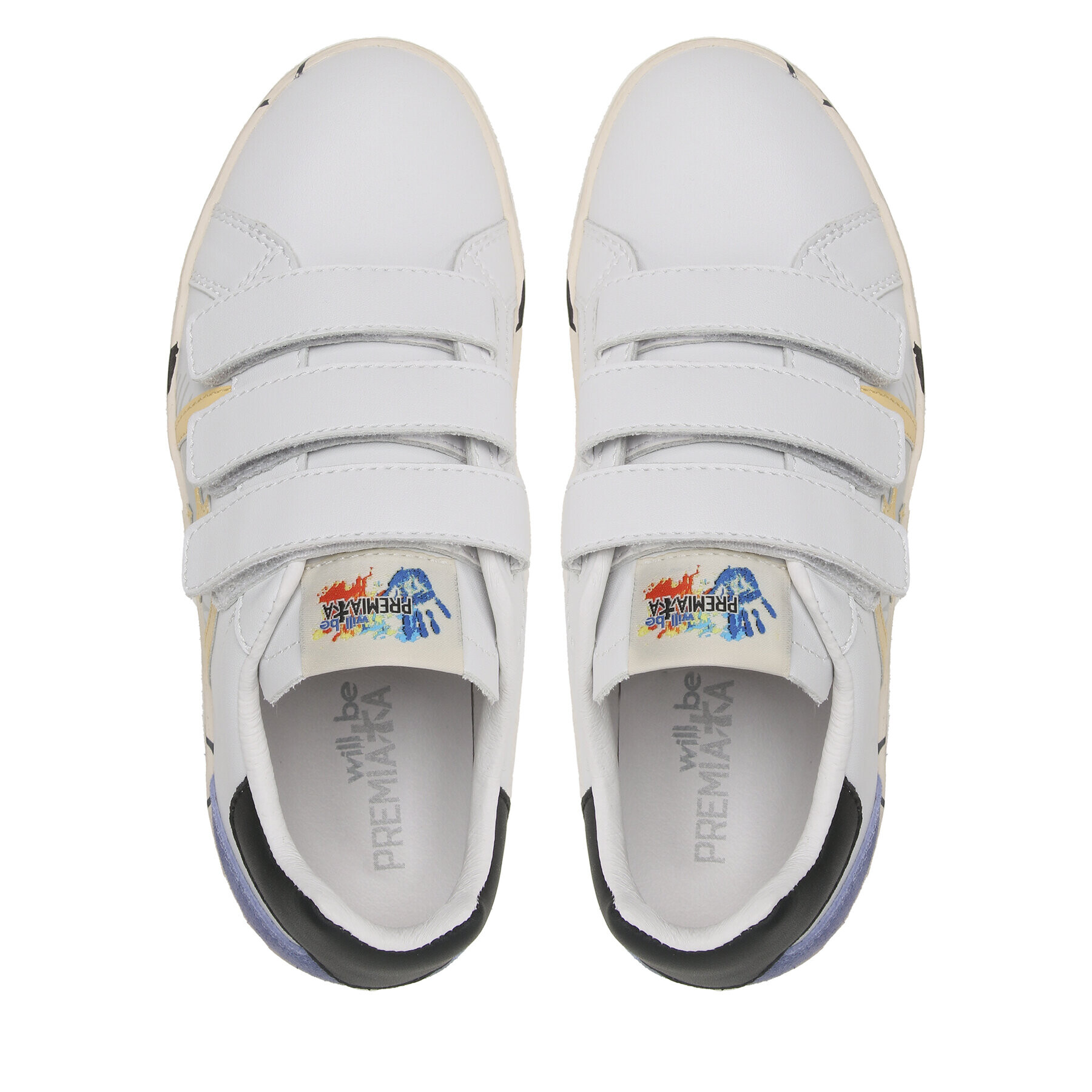 Premiata Сникърси Andy V 18209345 M Бял - Pepit.bg