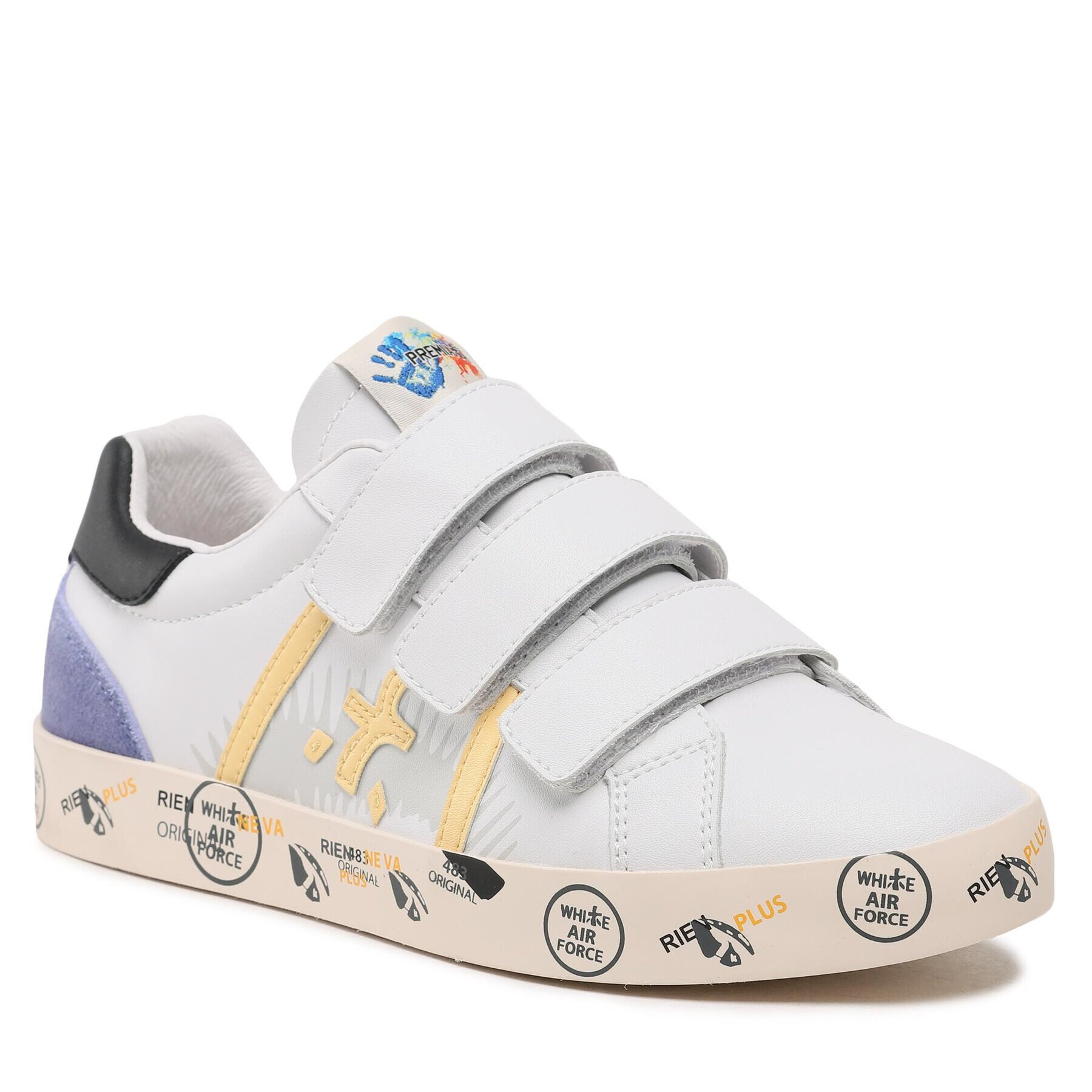 Premiata Сникърси Andy V 18209345 S Бял - Pepit.bg