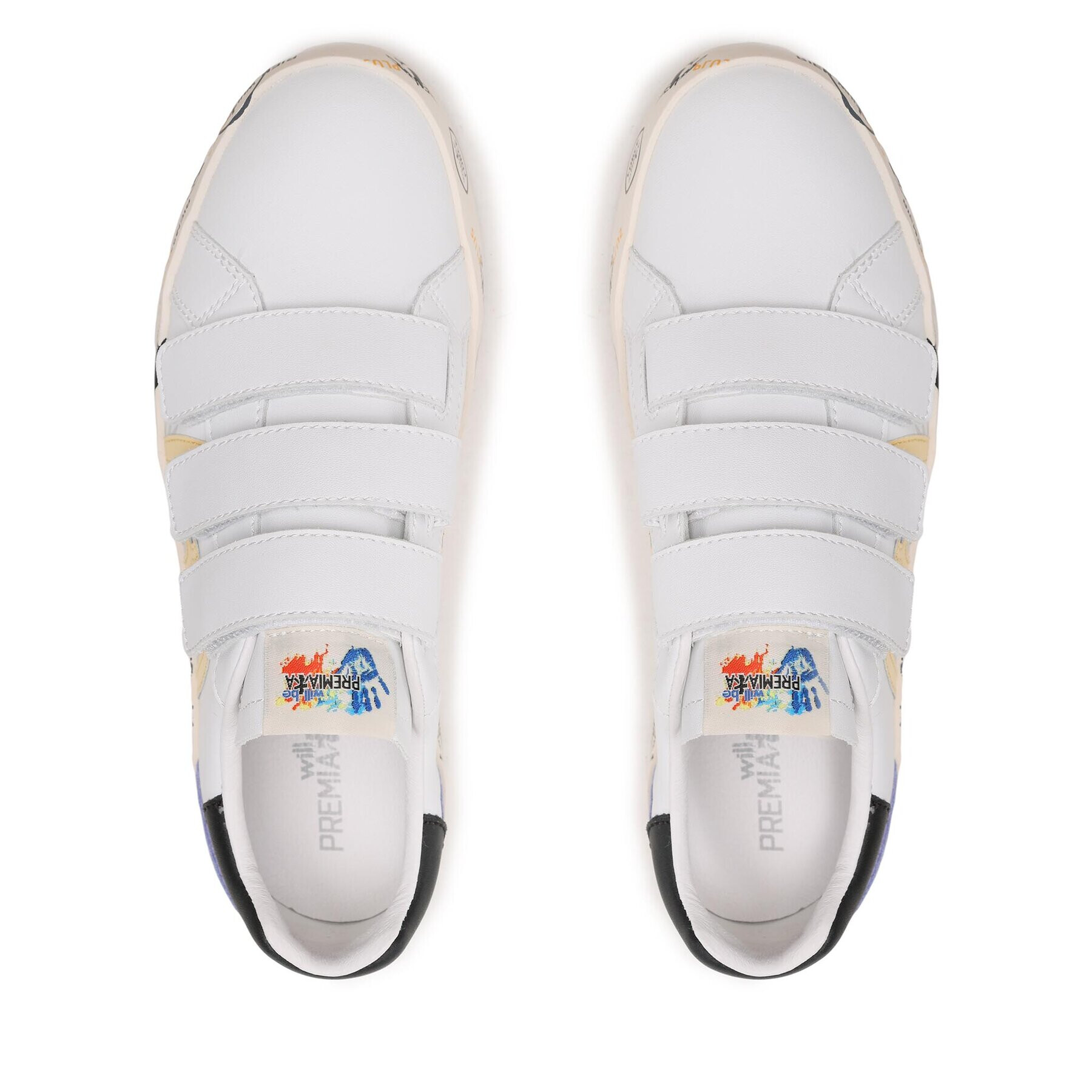 Premiata Сникърси Andy V 18209345 S Бял - Pepit.bg