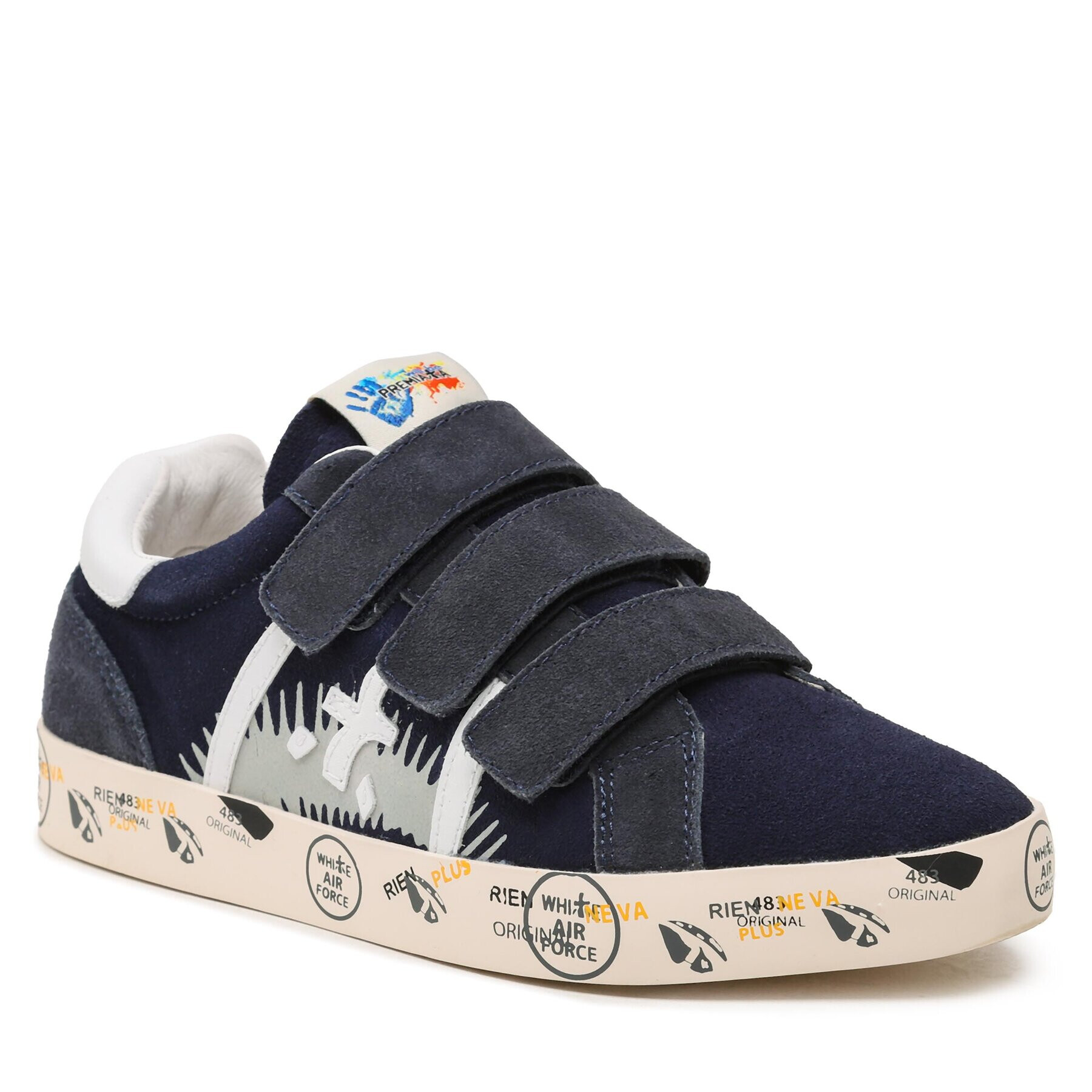Premiata Сникърси Andy V 185209336 Тъмносин - Pepit.bg