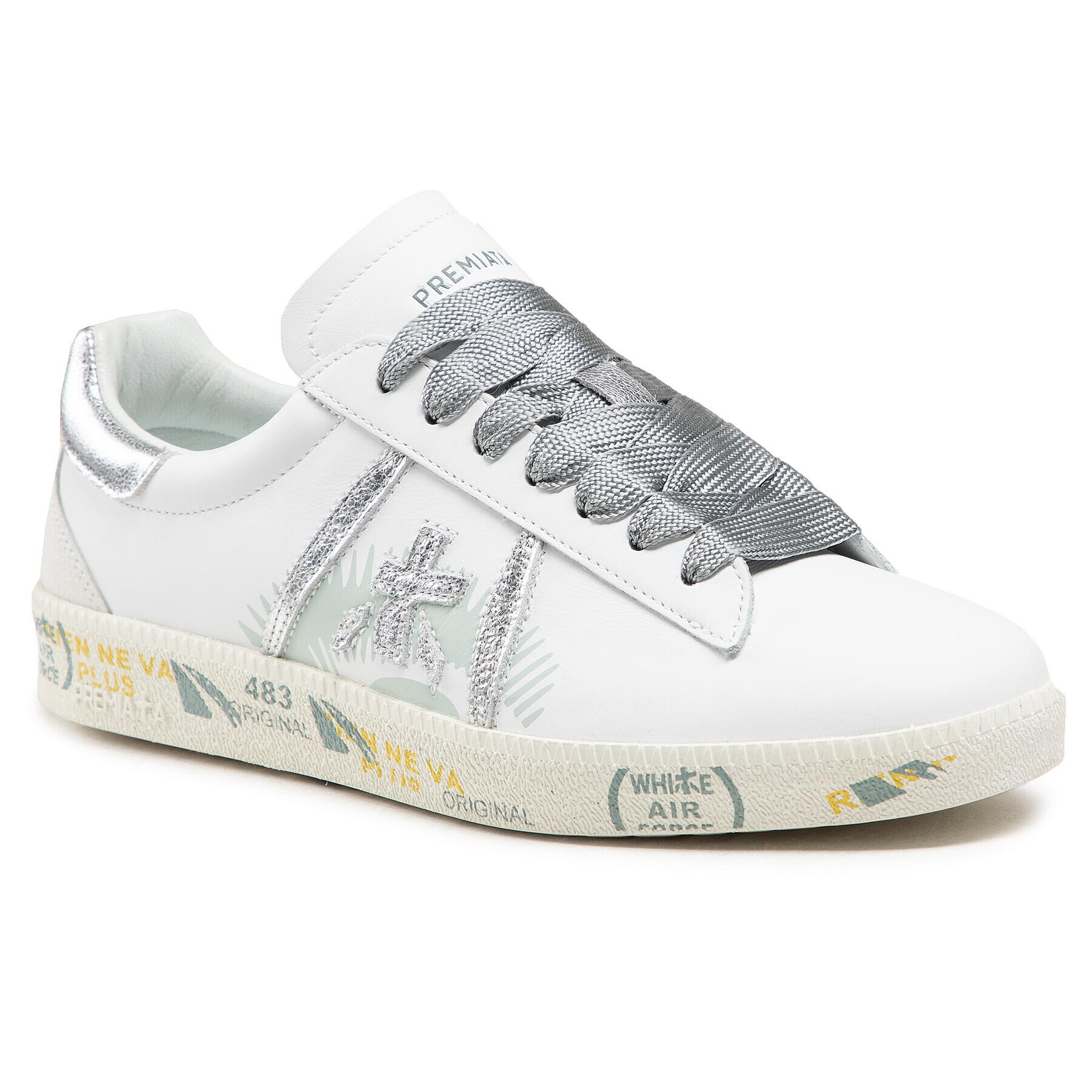 Premiata Сникърси Andyd 4678 Бял - Pepit.bg
