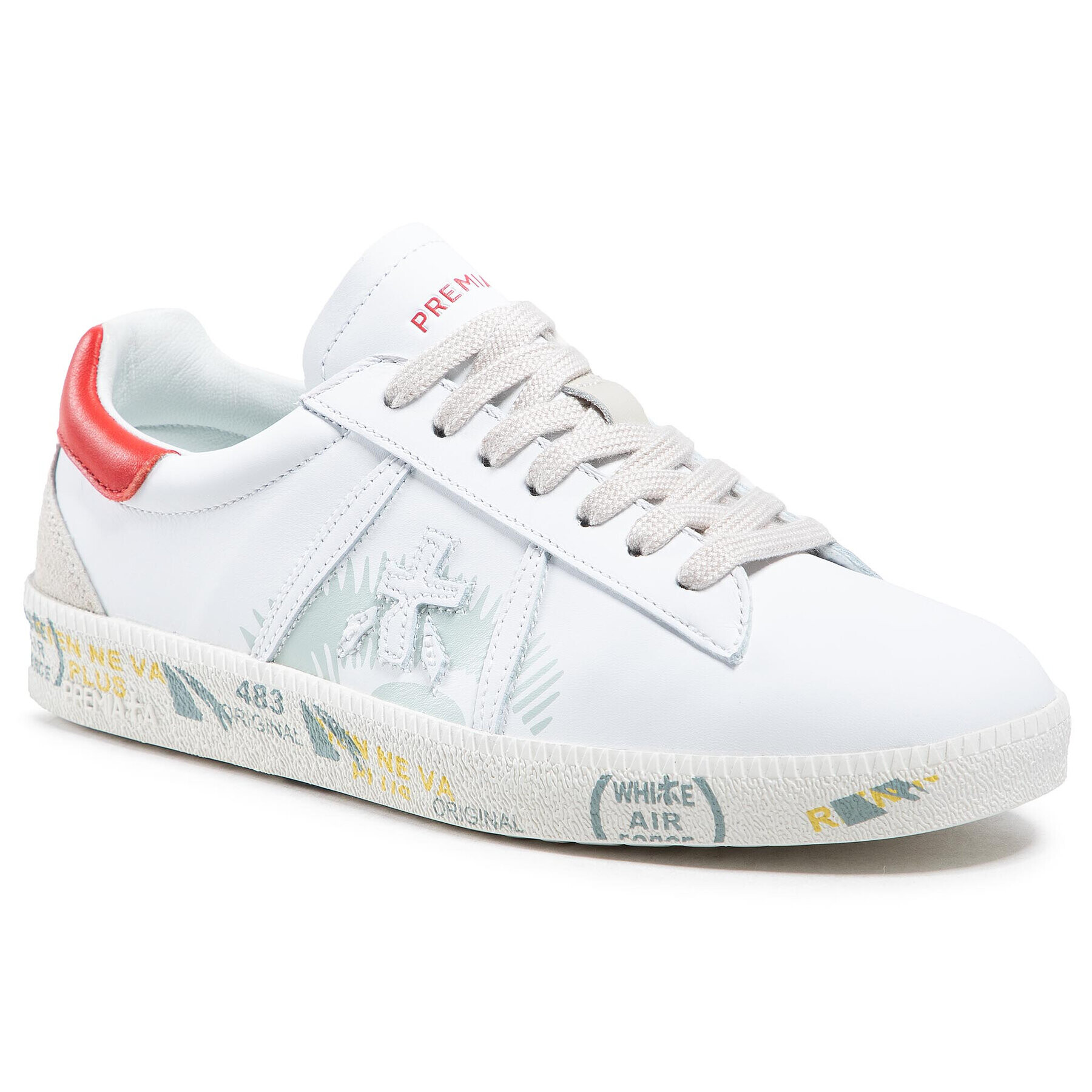 Premiata Сникърси Andyd 5144 Бял - Pepit.bg