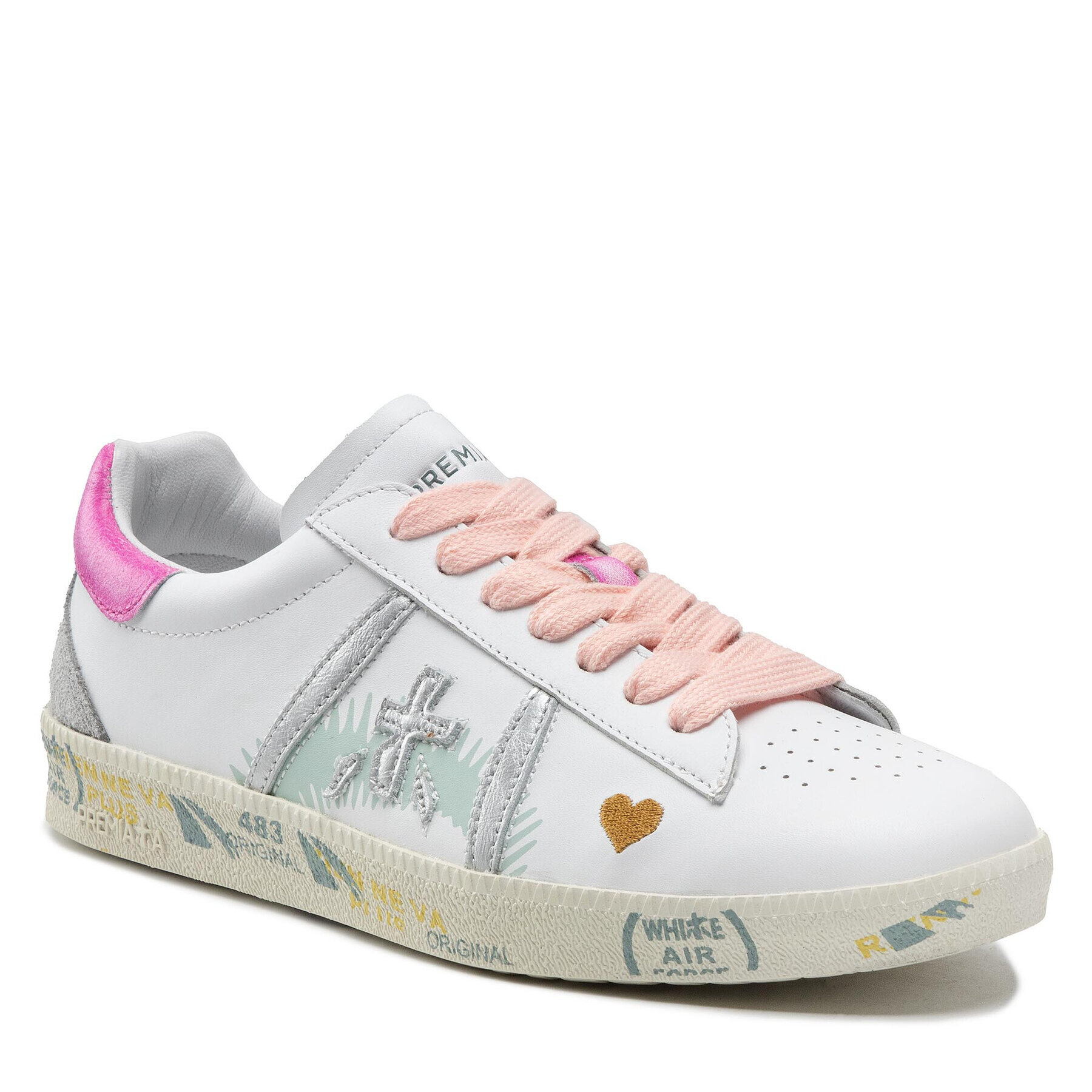Premiata Сникърси Andyd 5600 Бял - Pepit.bg