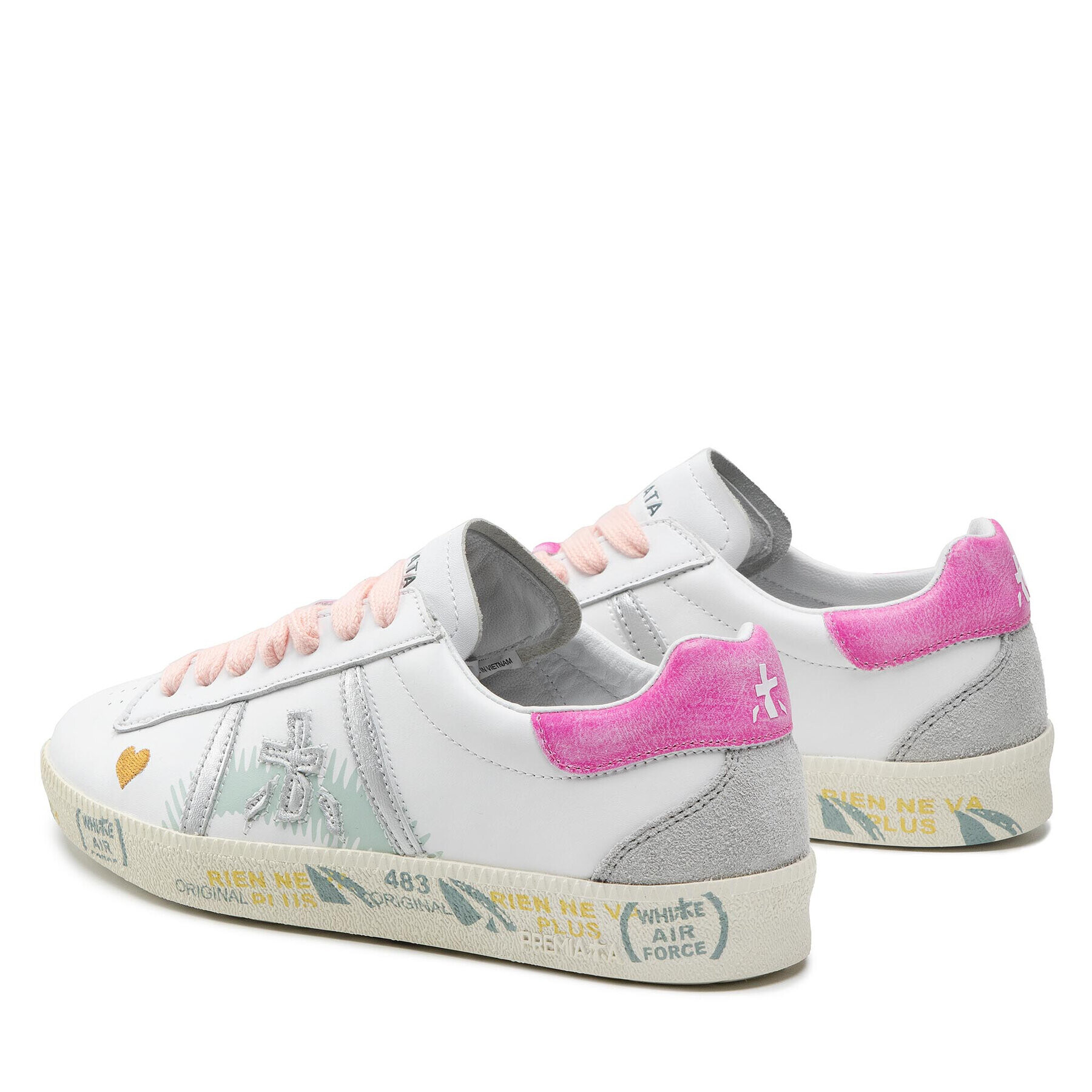 Premiata Сникърси Andyd 5600 Бял - Pepit.bg