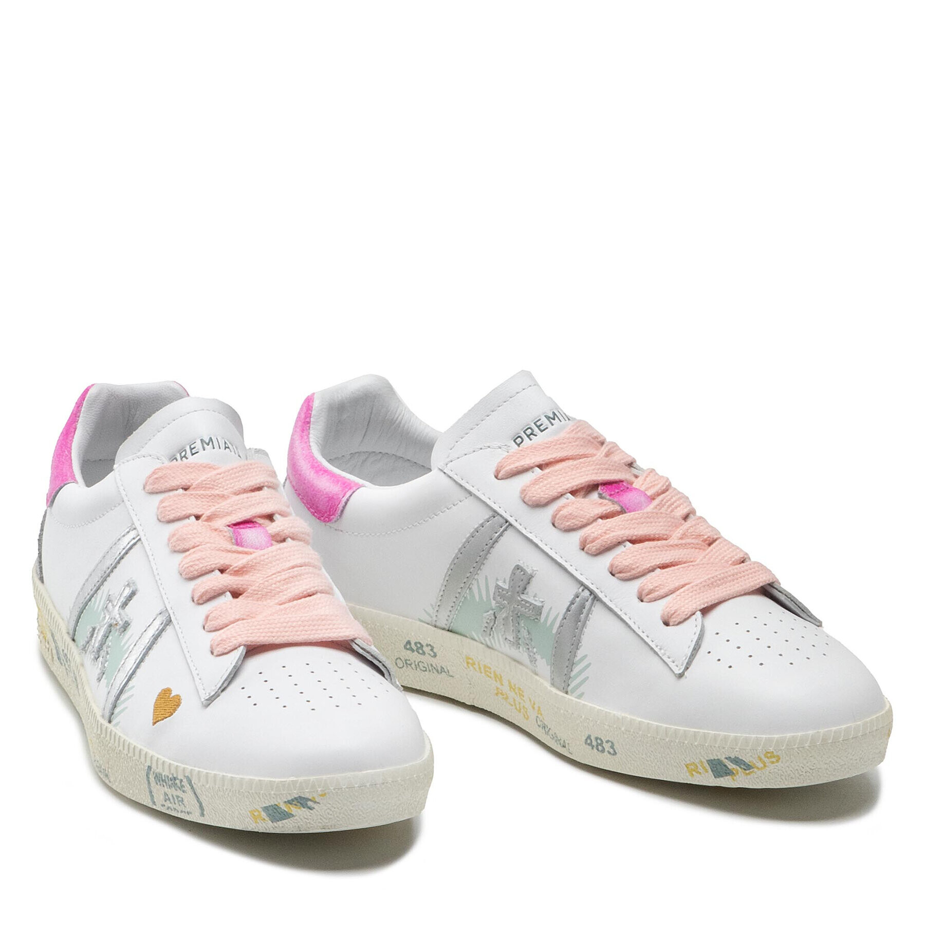 Premiata Сникърси Andyd 5600 Бял - Pepit.bg