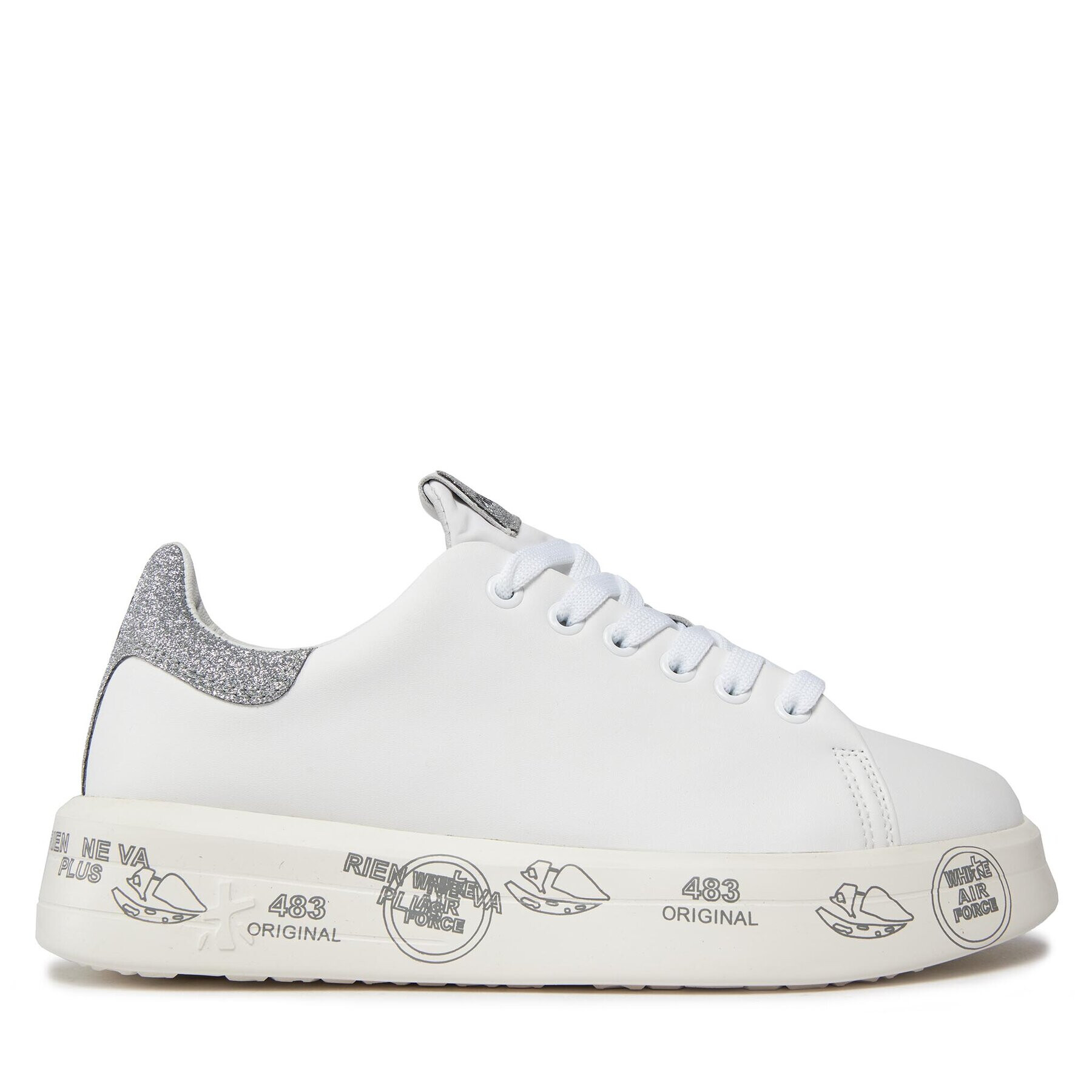 Premiata Сникърси Belle 4903 Бял - Pepit.bg