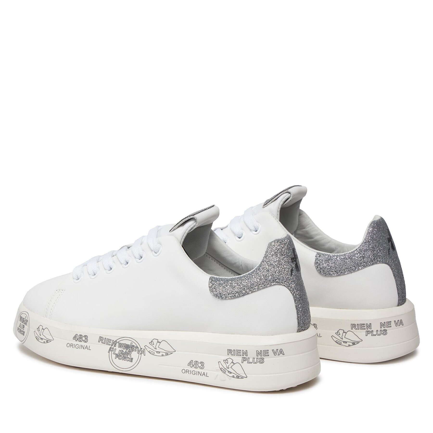 Premiata Сникърси Belle 4903 Бял - Pepit.bg