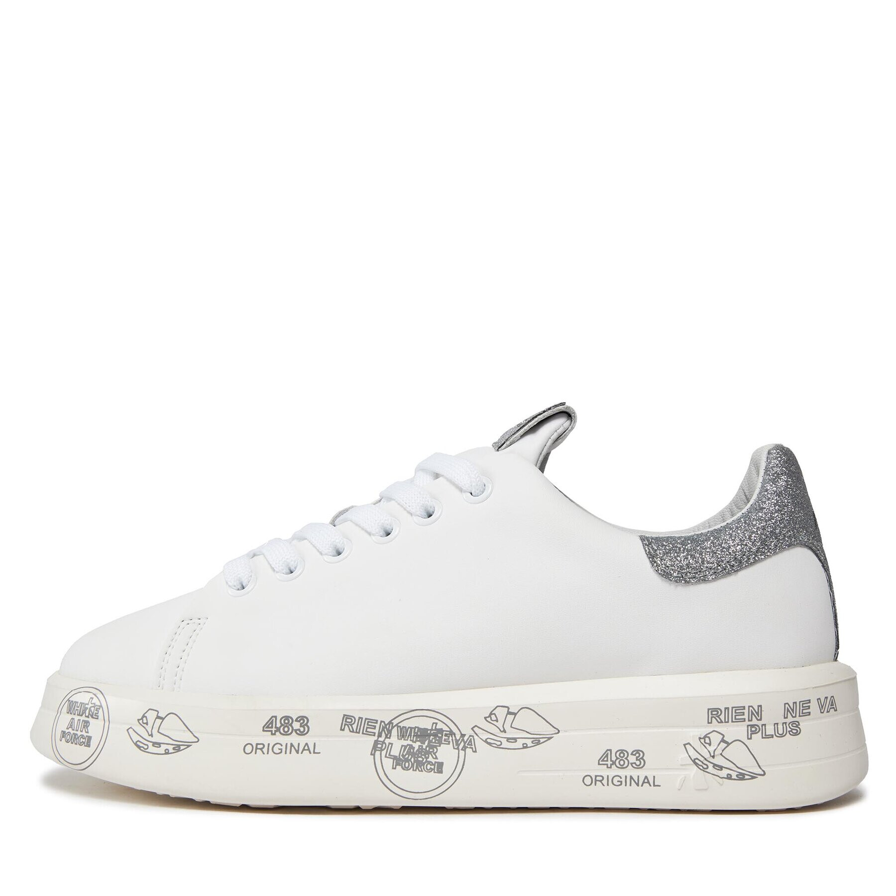 Premiata Сникърси Belle 4903 Бял - Pepit.bg