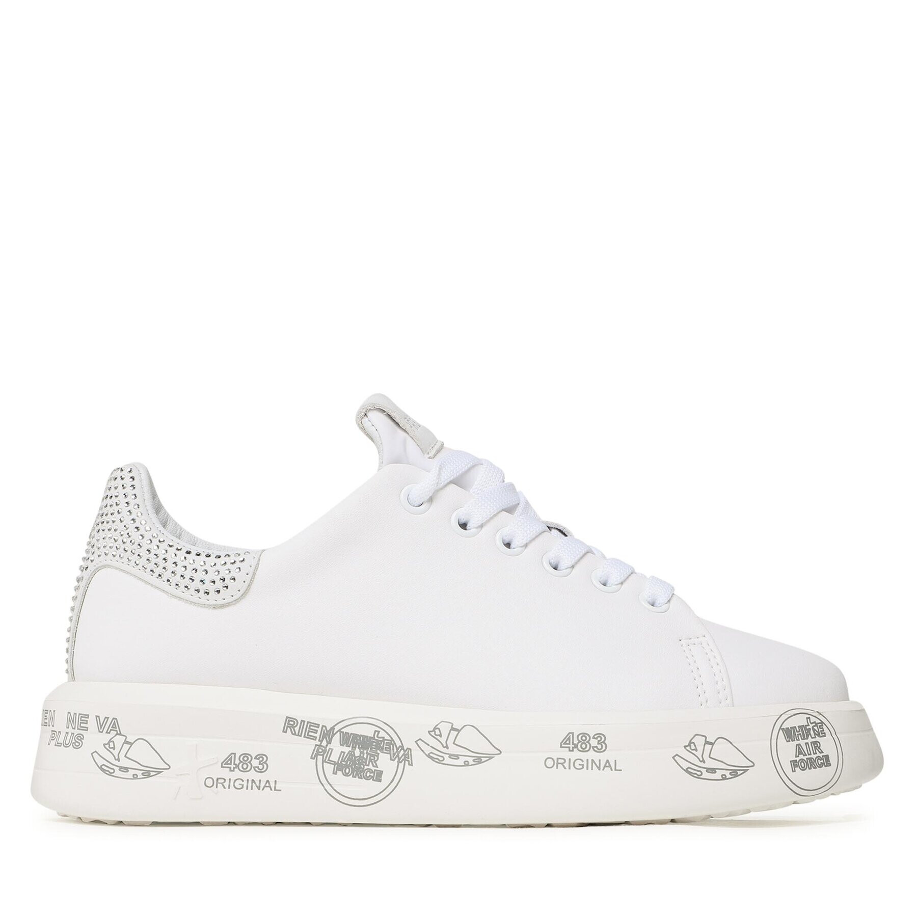 Premiata Сникърси Belle 5717 Бял - Pepit.bg