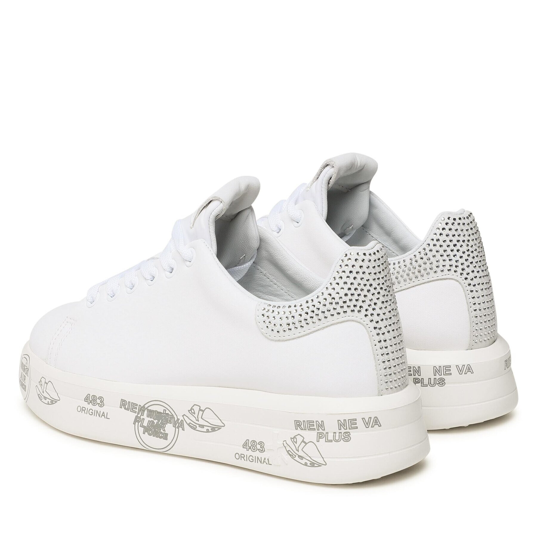 Premiata Сникърси Belle 5717 Бял - Pepit.bg
