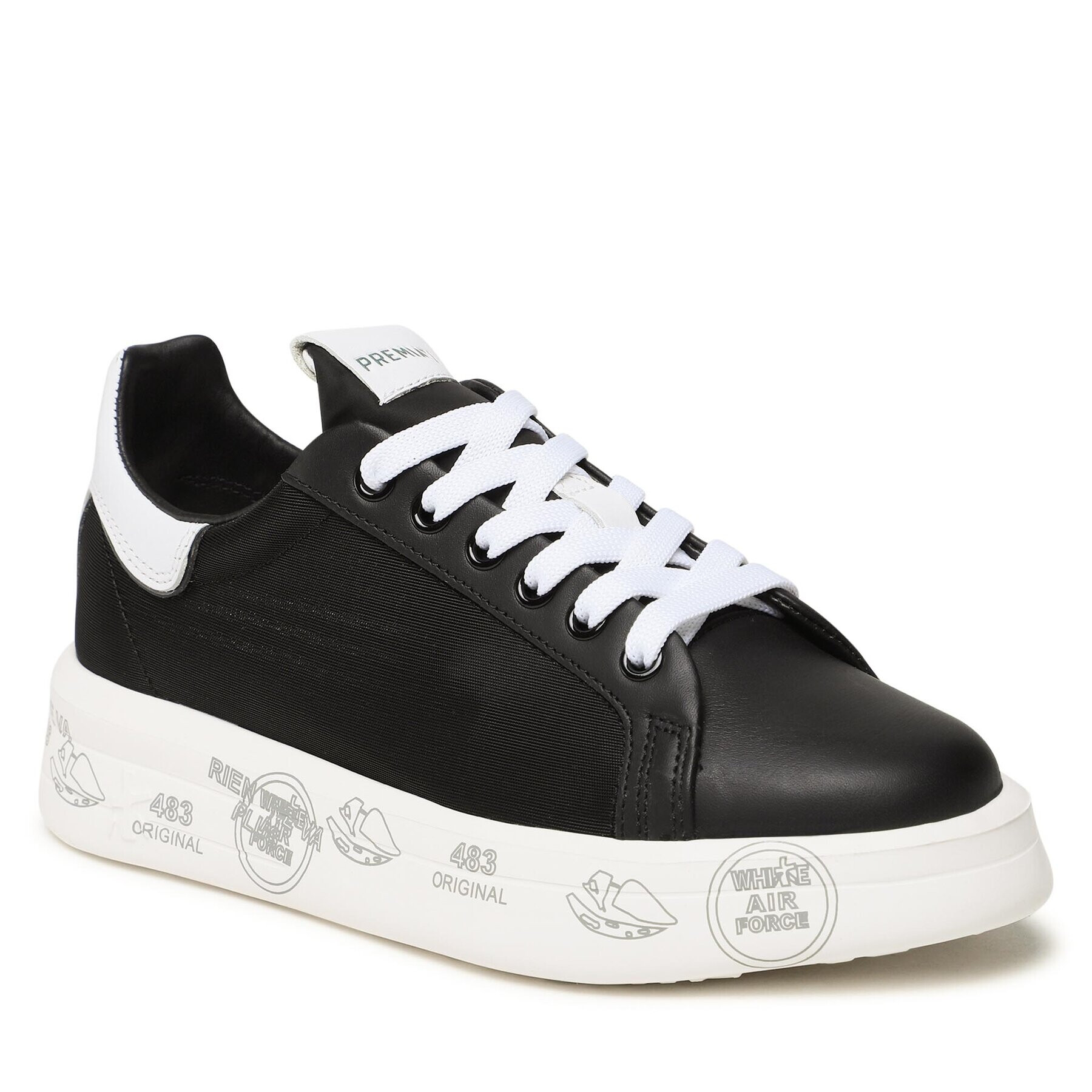 Premiata Сникърси Belle 6278 Черен - Pepit.bg