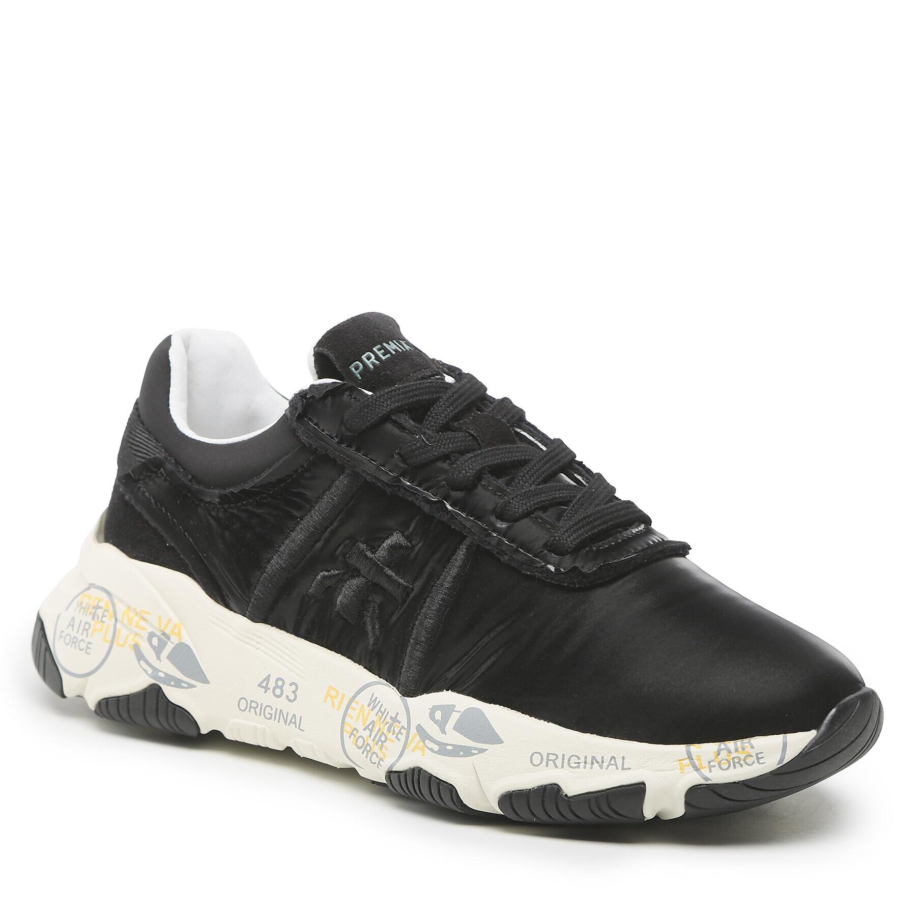 Premiata Сникърси Buff 6116 Черен - Pepit.bg