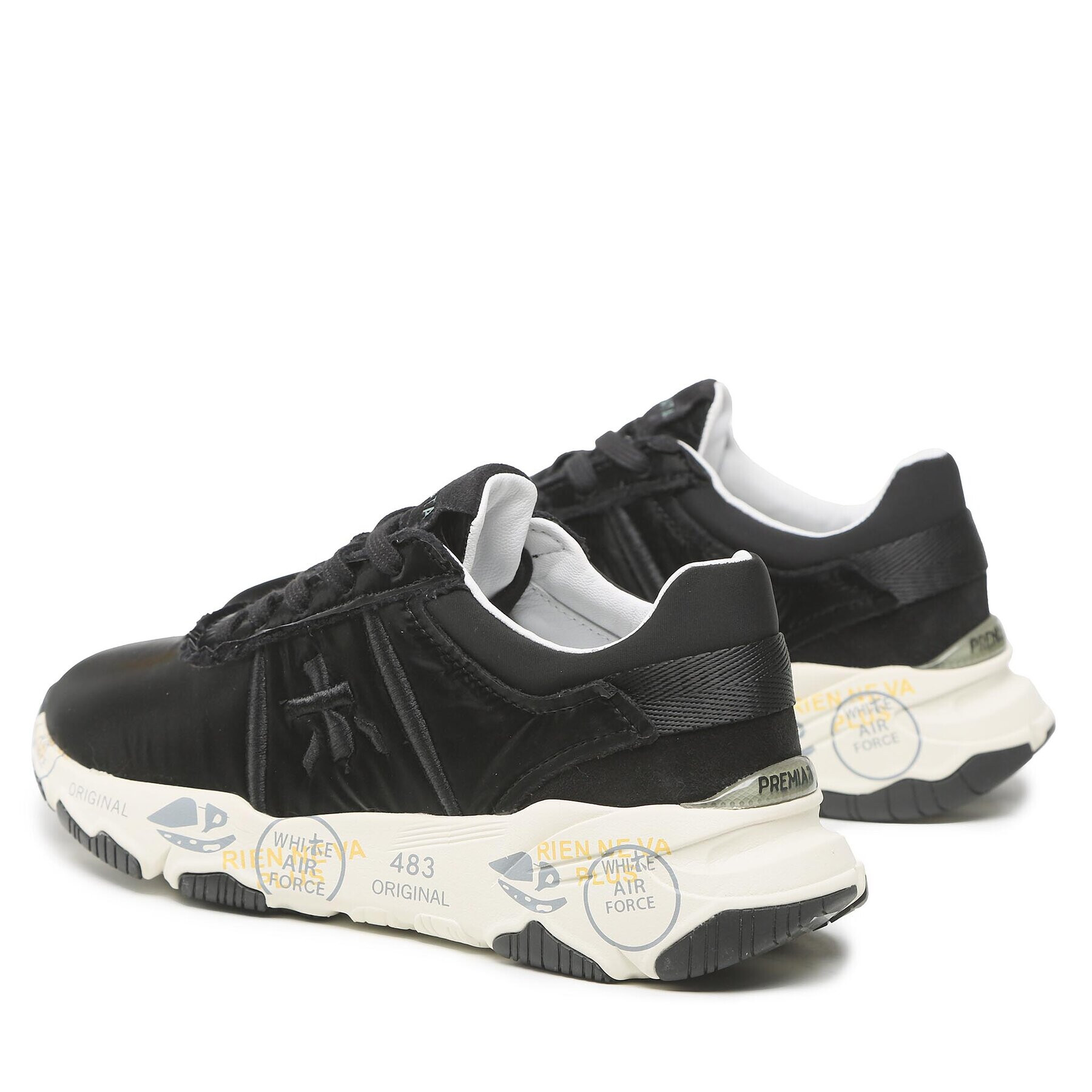 Premiata Сникърси Buff 6116 Черен - Pepit.bg