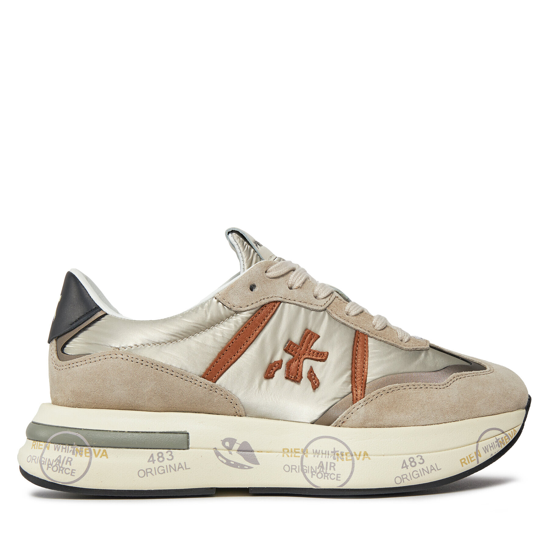 Premiata Сникърси Cassie 6470 Бежов - Pepit.bg