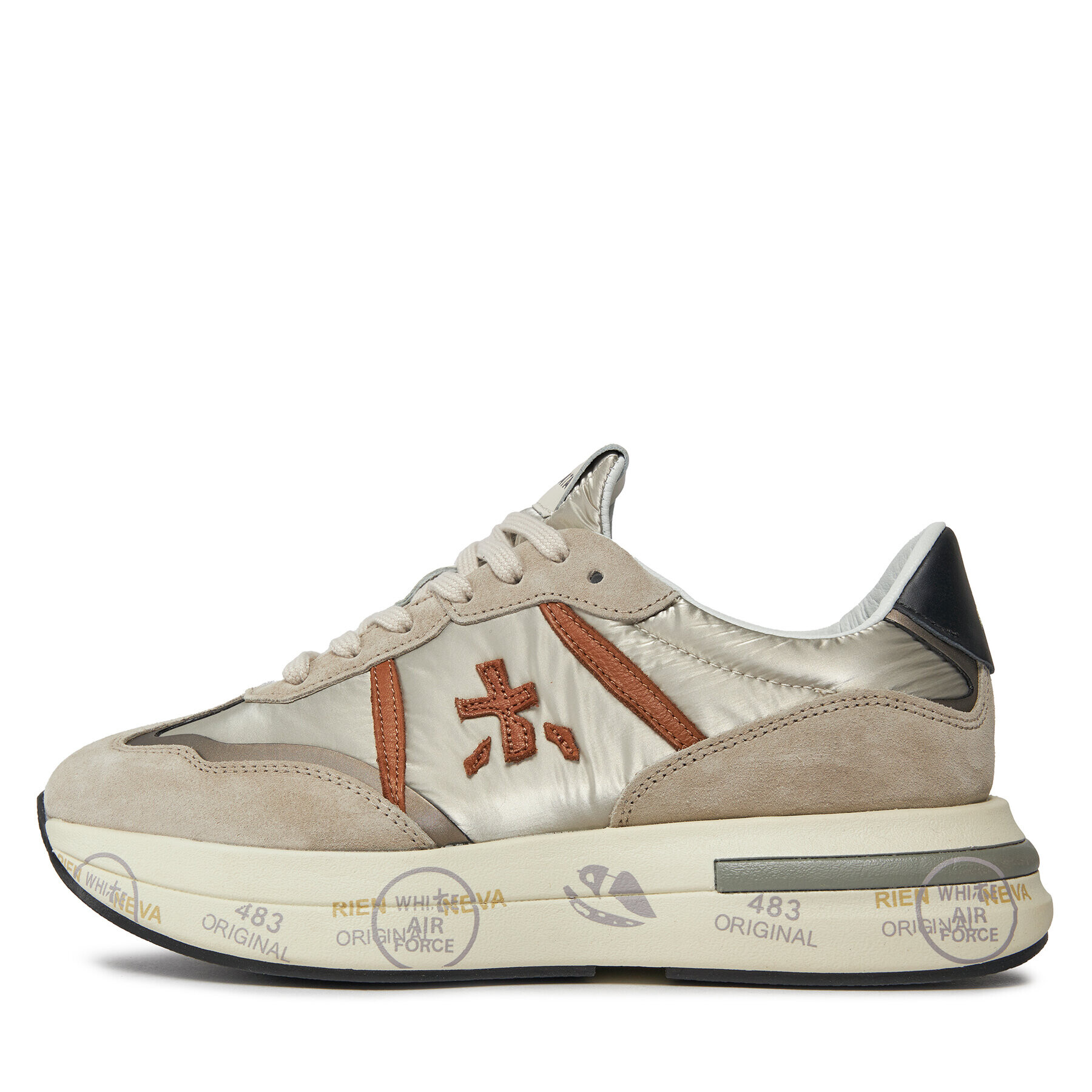 Premiata Сникърси Cassie 6470 Бежов - Pepit.bg