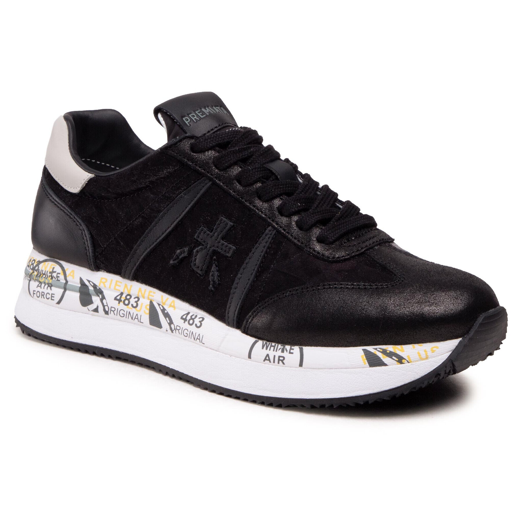 Premiata Сникърси Conny 4821 Черен - Pepit.bg
