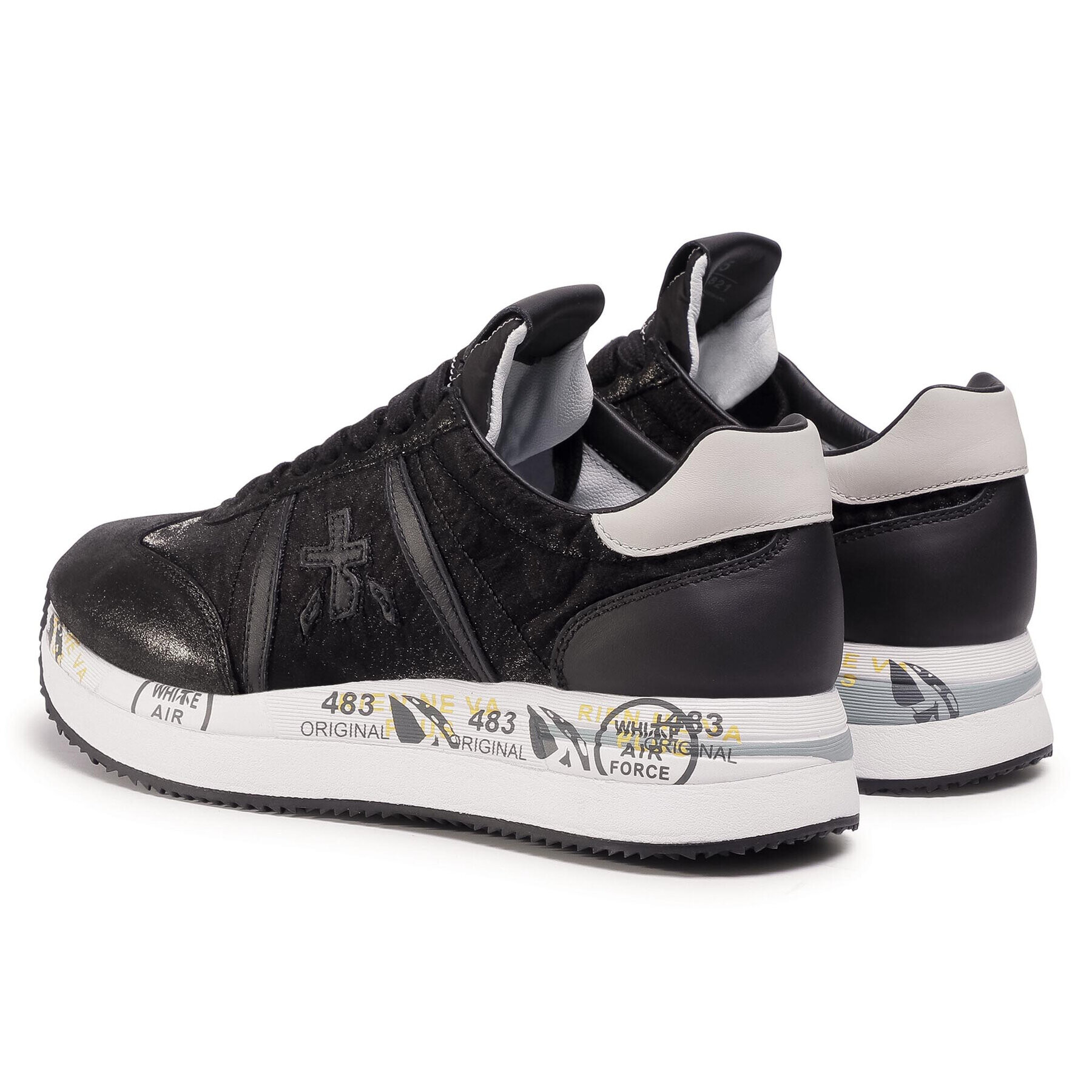 Premiata Сникърси Conny 4821 Черен - Pepit.bg