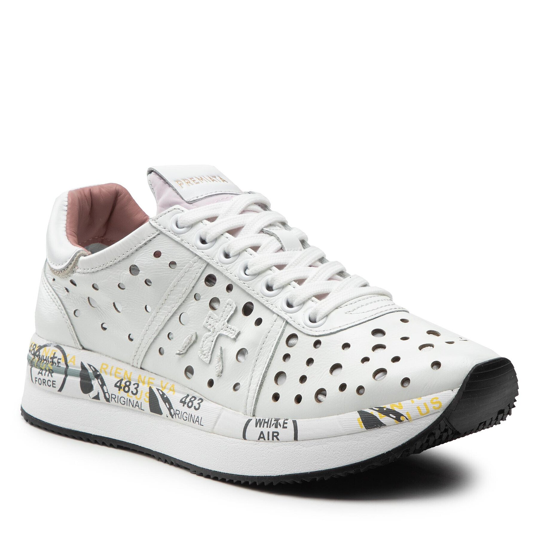 Premiata Сникърси Conny 5640 Бял - Pepit.bg