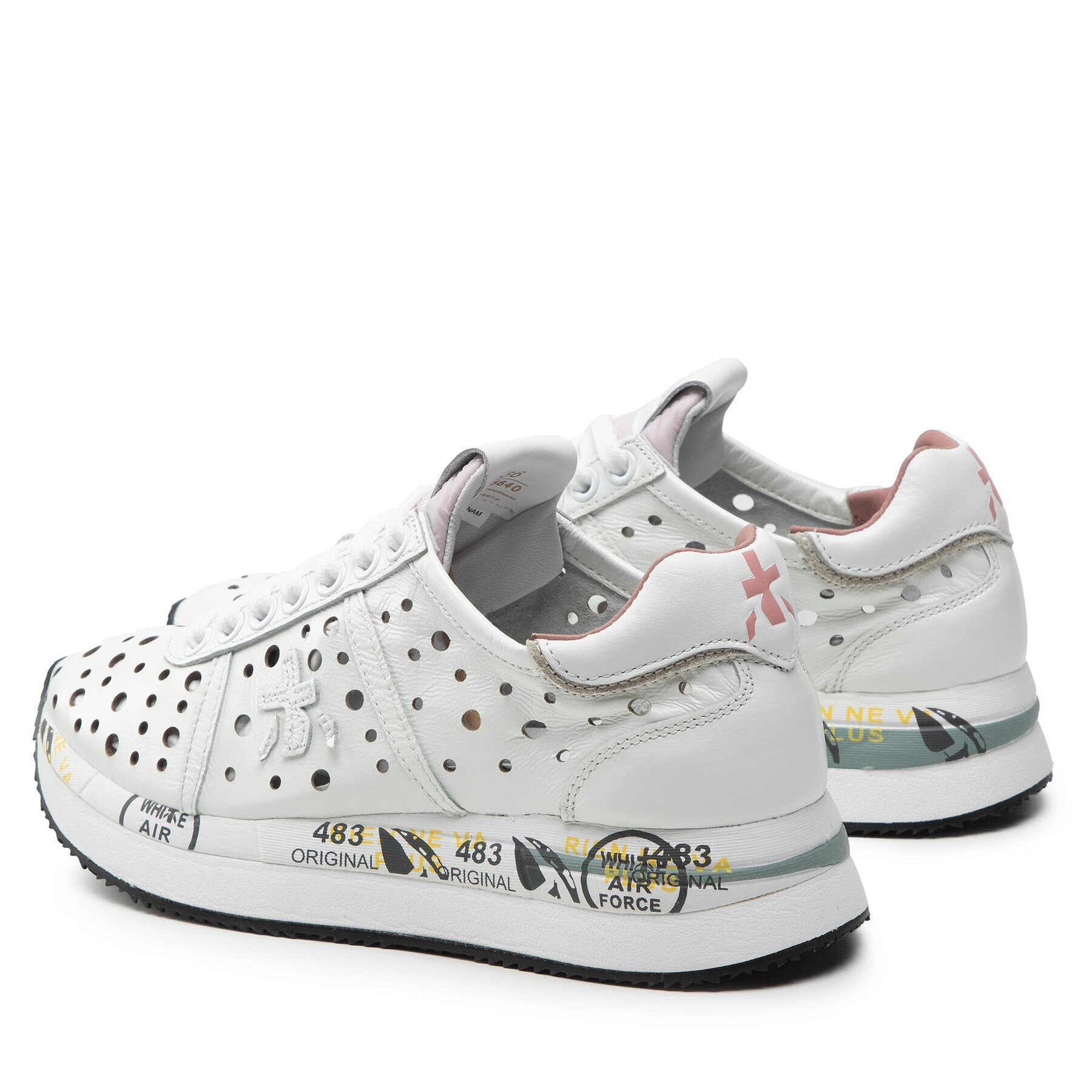 Premiata Сникърси Conny 5640 Бял - Pepit.bg