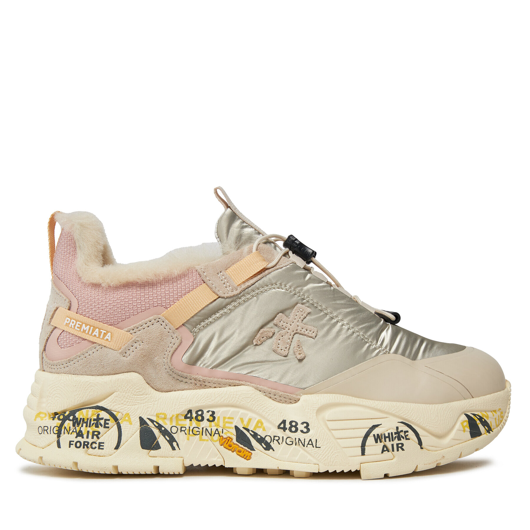 Premiata Сникърси Crossd 330M Бежов - Pepit.bg