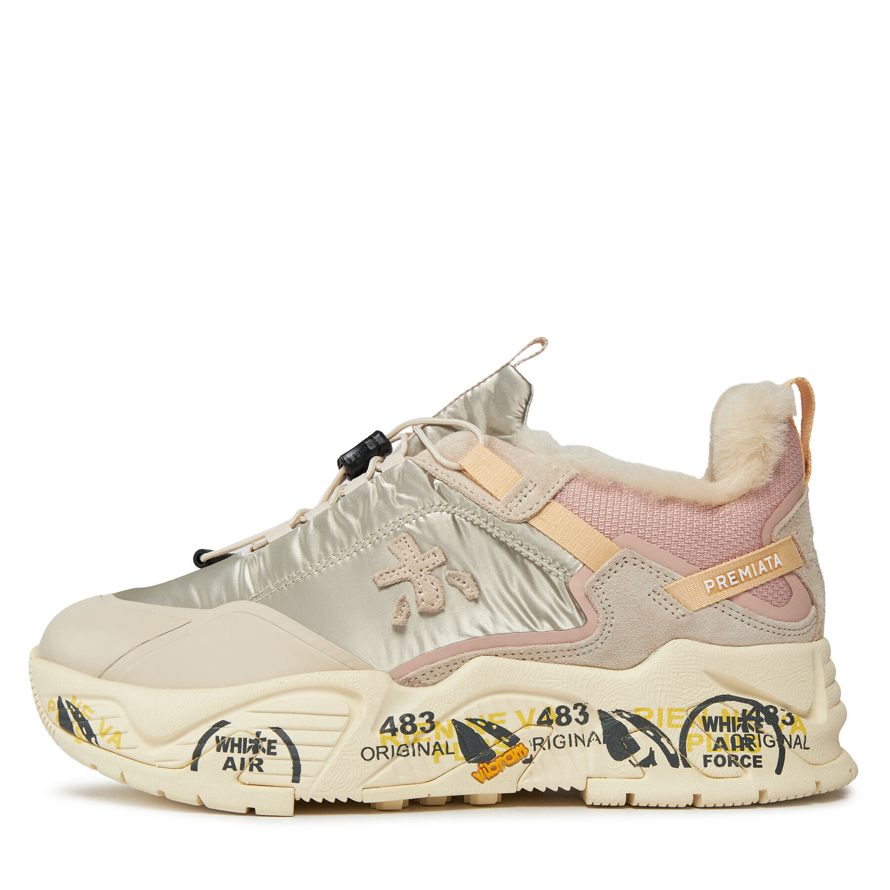 Premiata Сникърси Crossd 330M Бежов - Pepit.bg